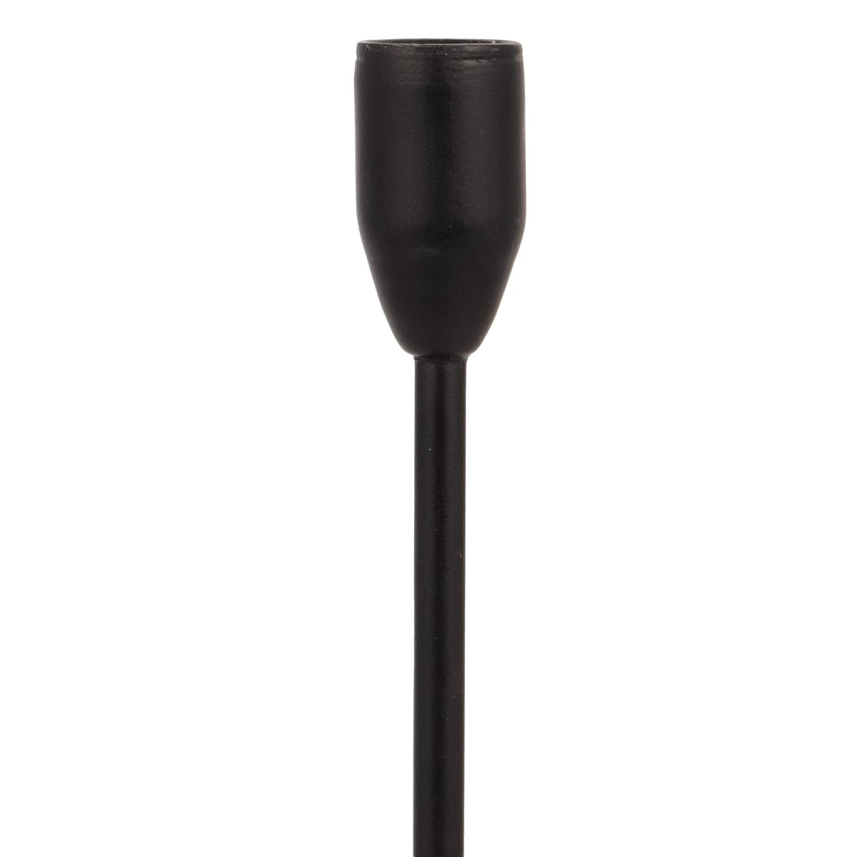 Noir Taper Candle Holder - Black – image 2