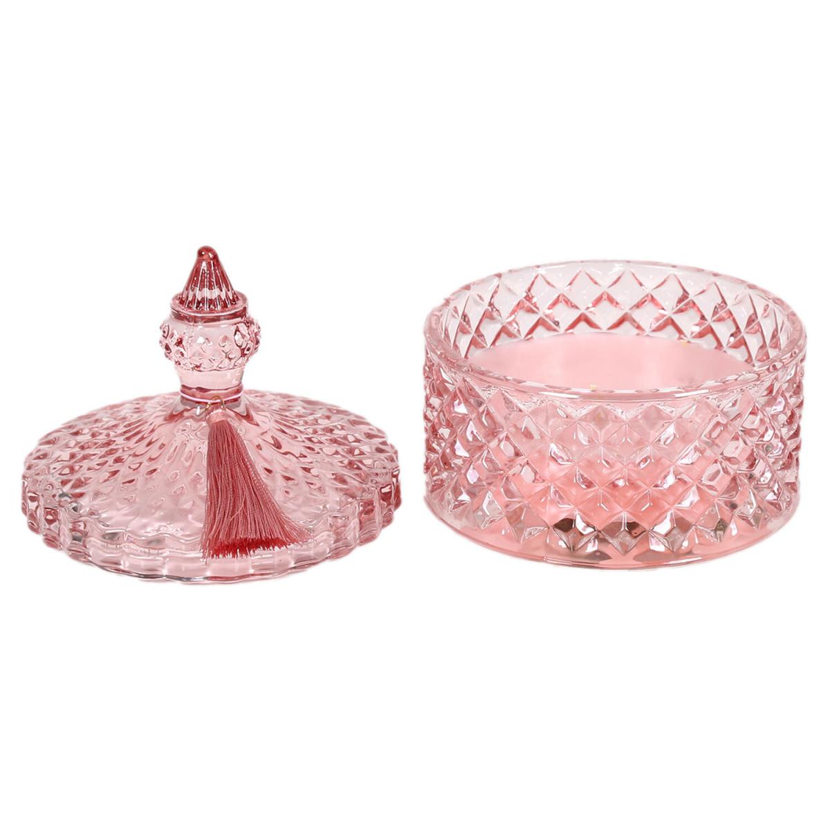 Blush Trinket Candle with Tassel – image 3