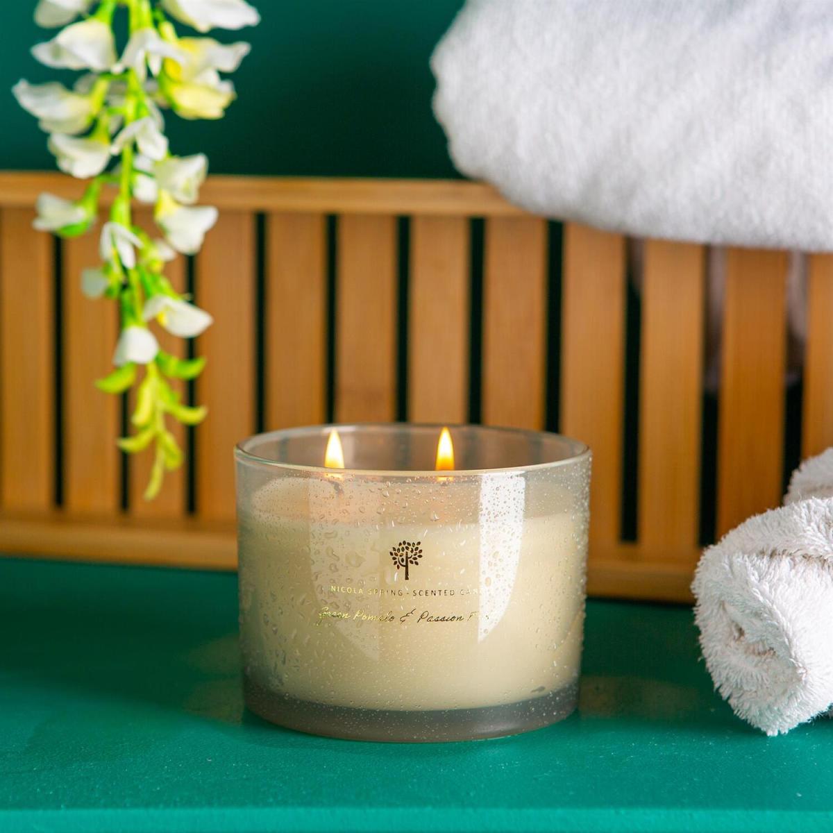 350g Soy Wax Scented Candle - Grey – image 3