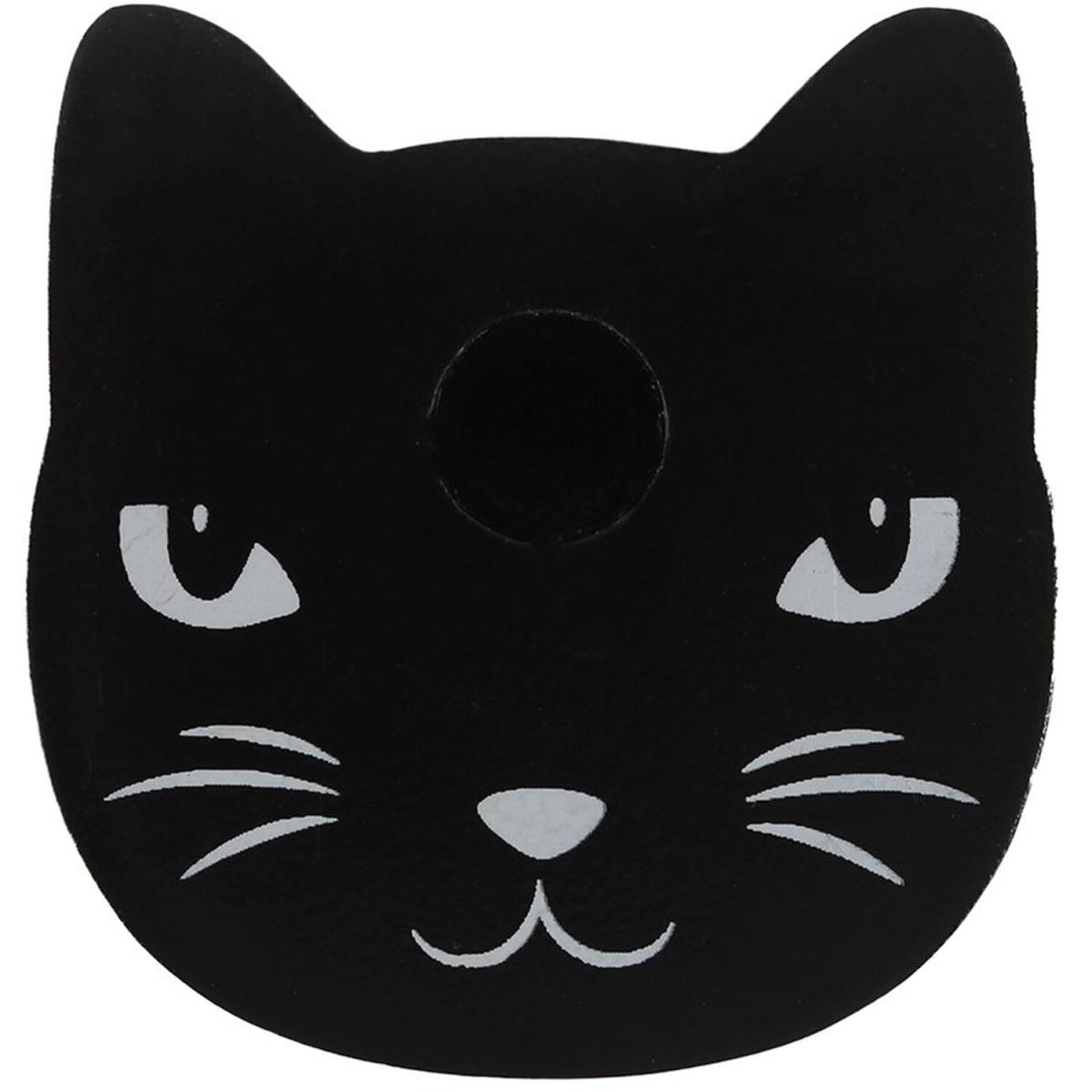 Small Black Cat Candle Holder - Black – image 3