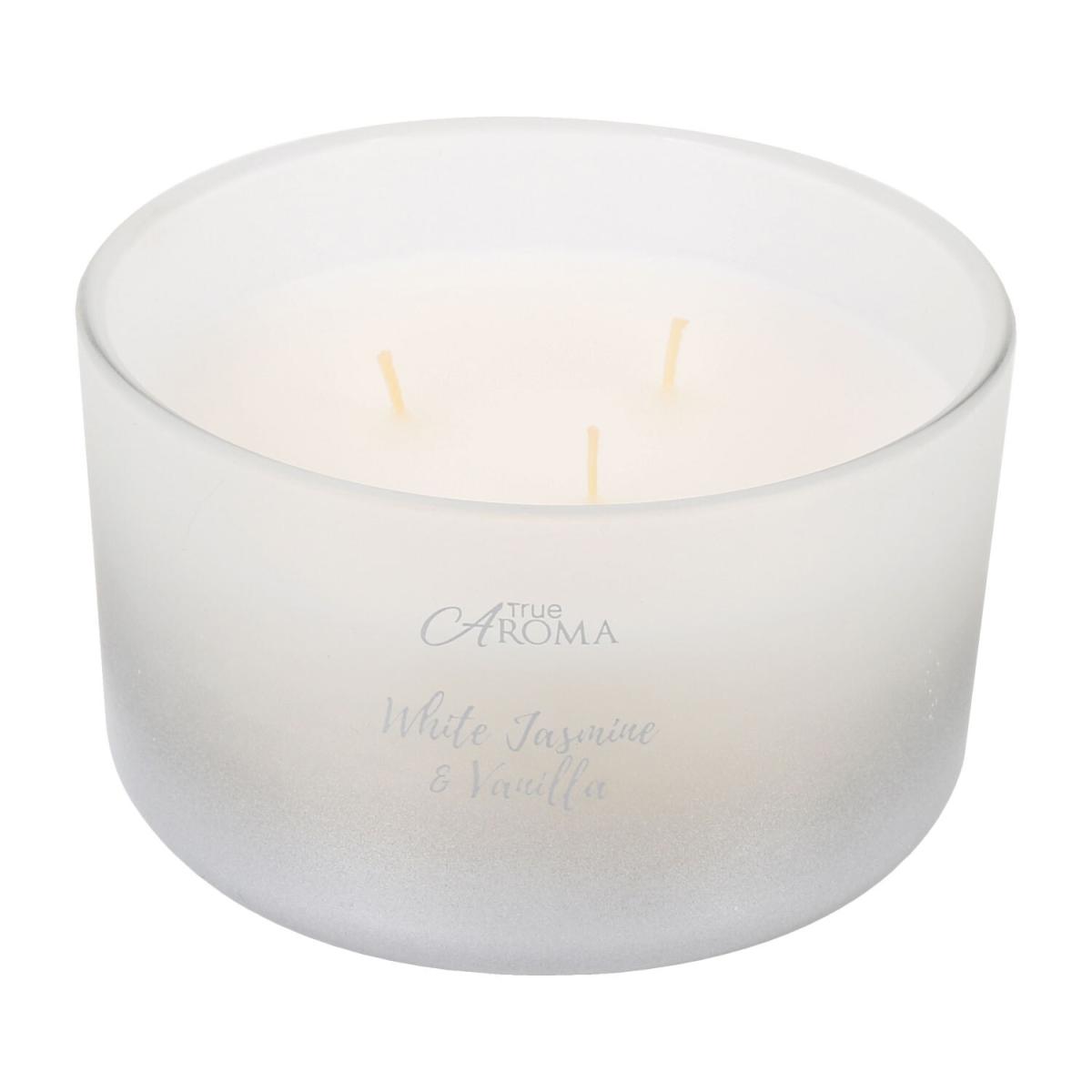 Silver White Jasmine & Vanilla Candle – image 3