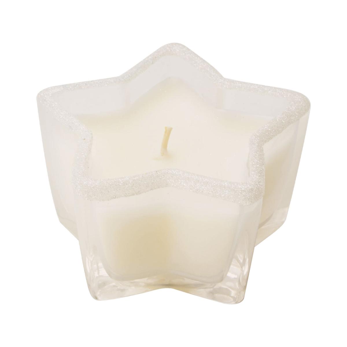 Scented Silver Star Candle – image 2