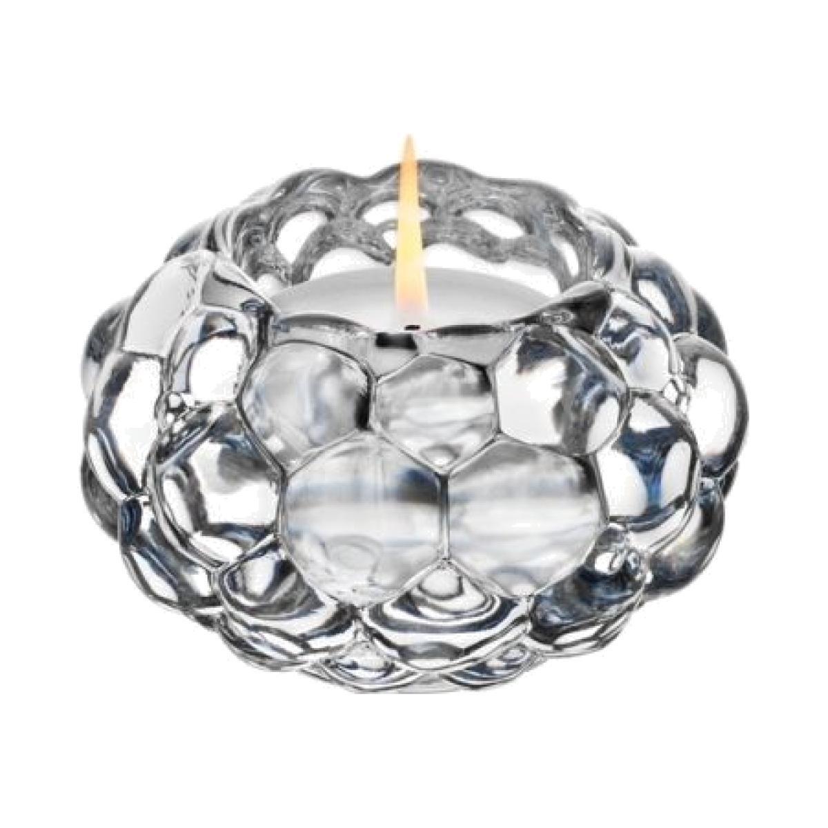 Orrefors Of Sweden I Raspberry Votive D 122MM