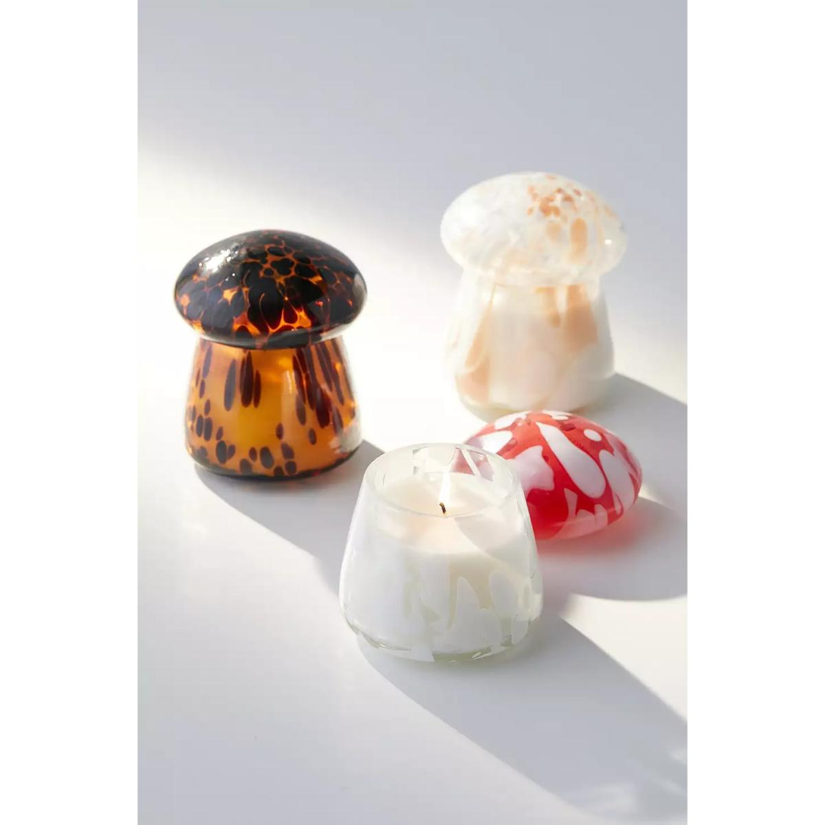 Mushroom Nomad Scented Candle - Clear ALL at Urban Outfitters – image 2