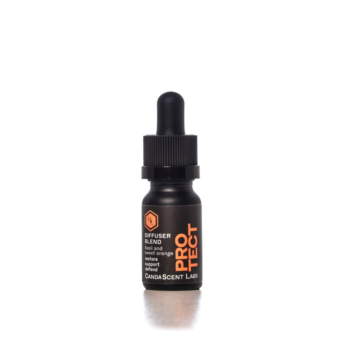 Protect - Basil & Sweet Orange Wellness Diffuser Blend One Size Candascent Labs – image 3