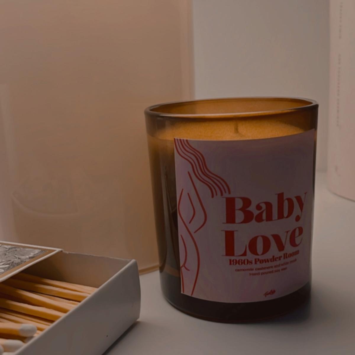 Fanclub Baby Love 1960S Powder Room Candle 30Cl – image 4