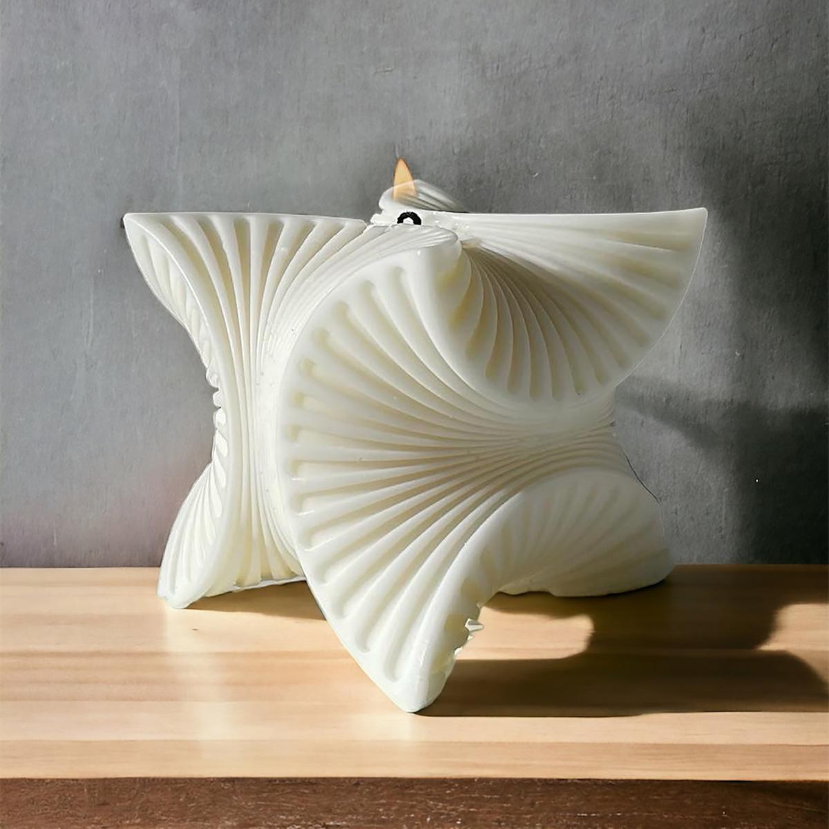 White Ivy Eco Soy Candle Olive Gergel – image 3