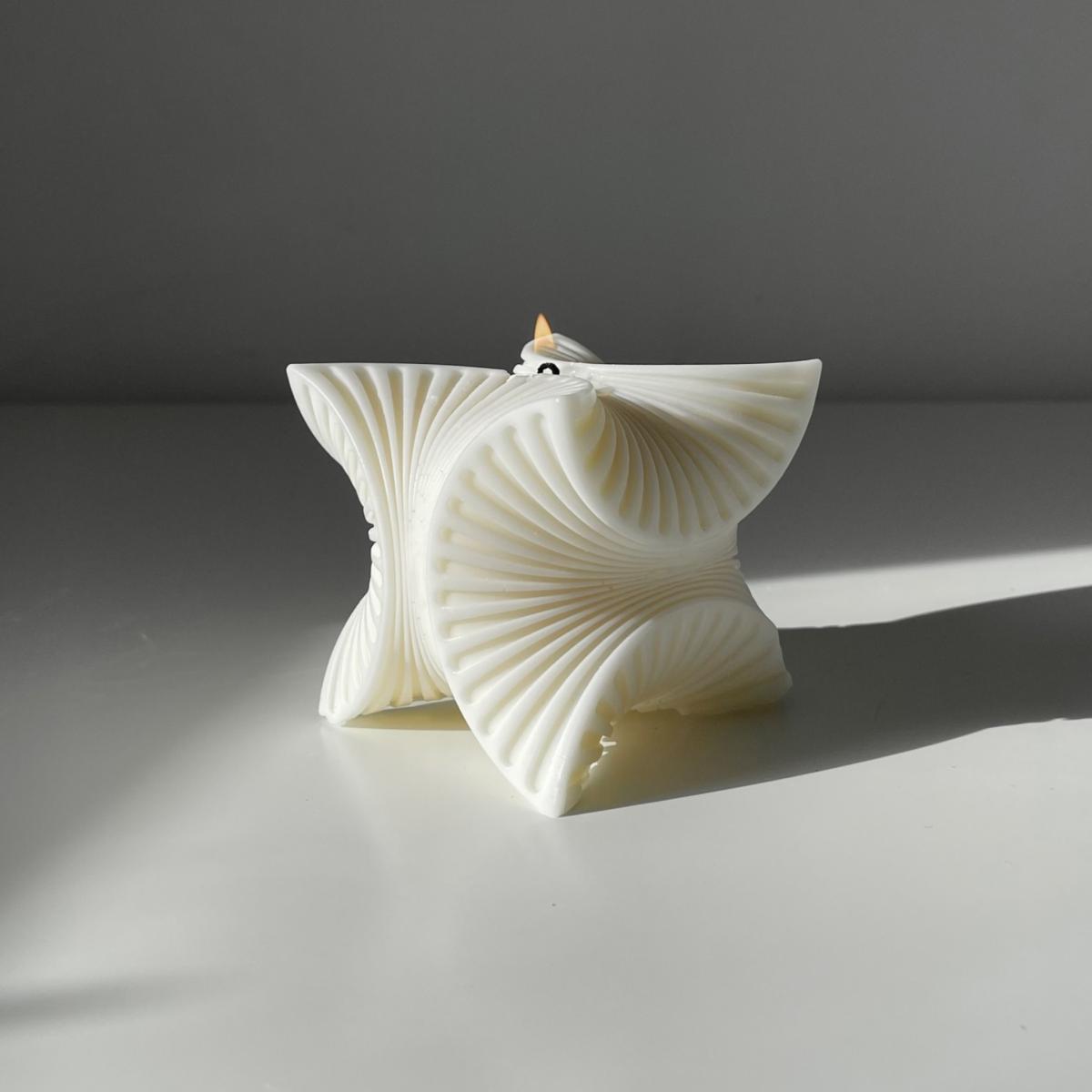 White Ivy Eco Soy Candle Olive Gergel – image 4