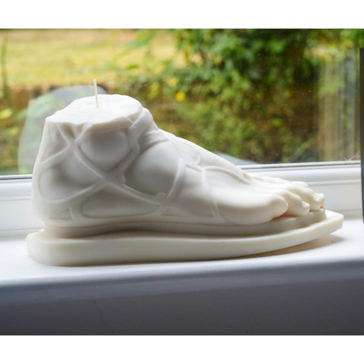 Ancient Greek Foot Sandal Candle Secrete Obsession – image 2
