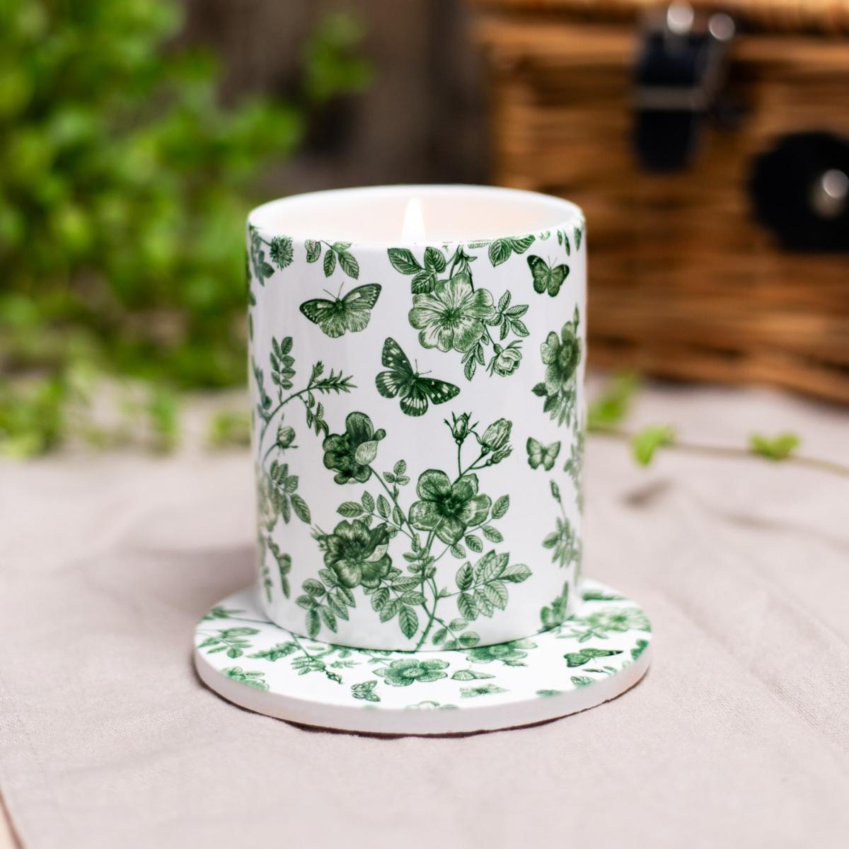 Green Olive Scented Spring Candle Inkrypt London – image 2