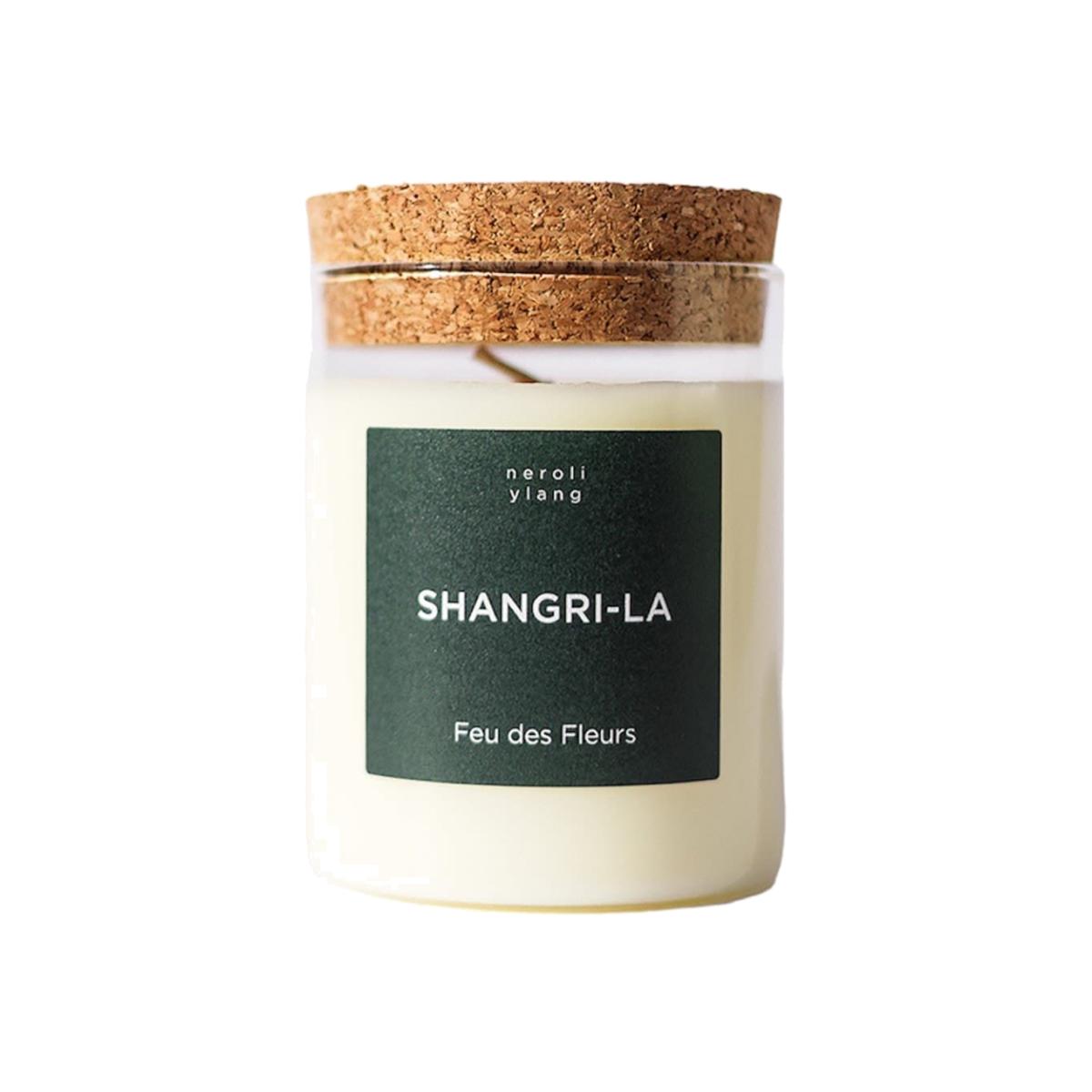 Green Shangri-La Candle Feu Des Fleurs