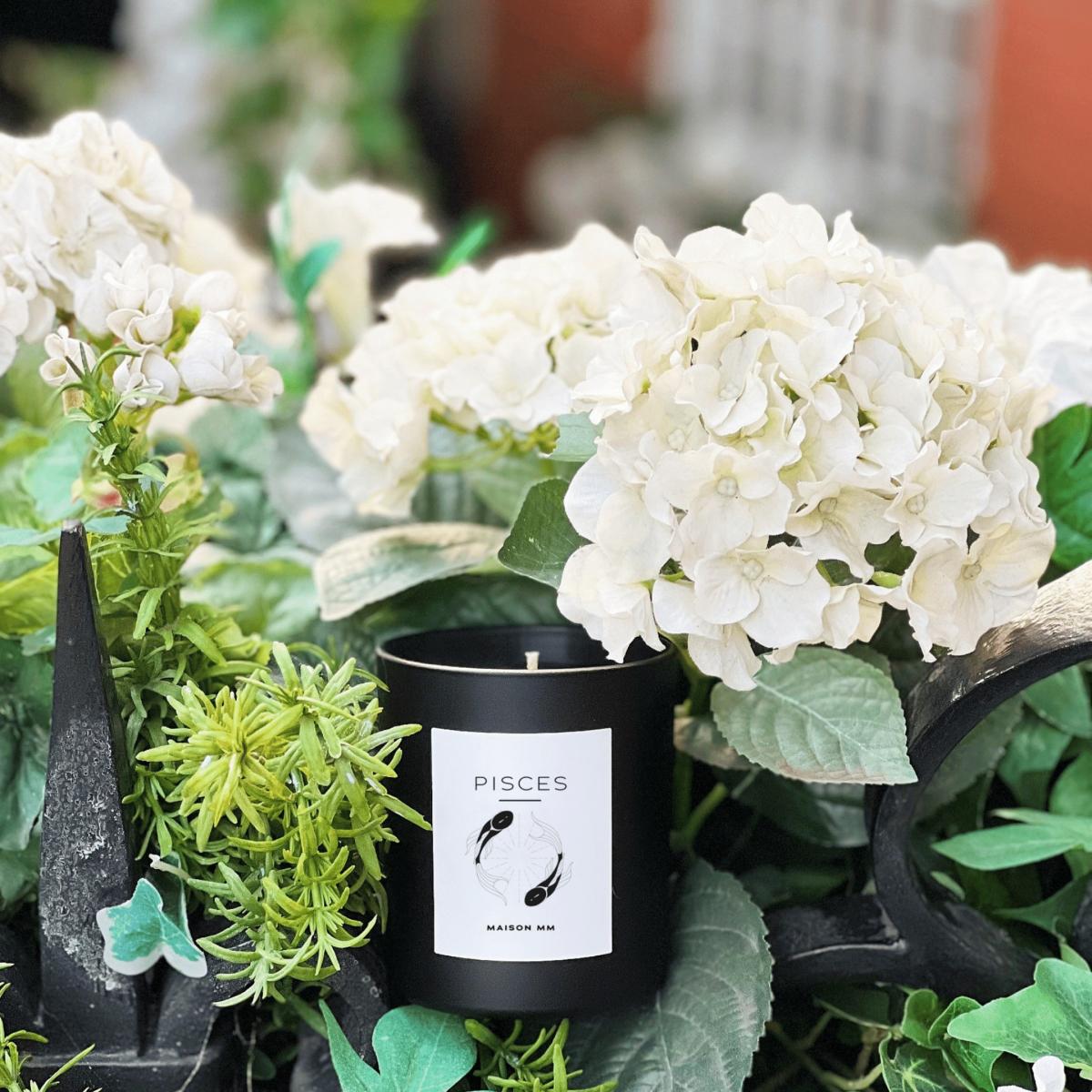 Maison Mm Zodiac Pisces Candle - Black One Size – image 3