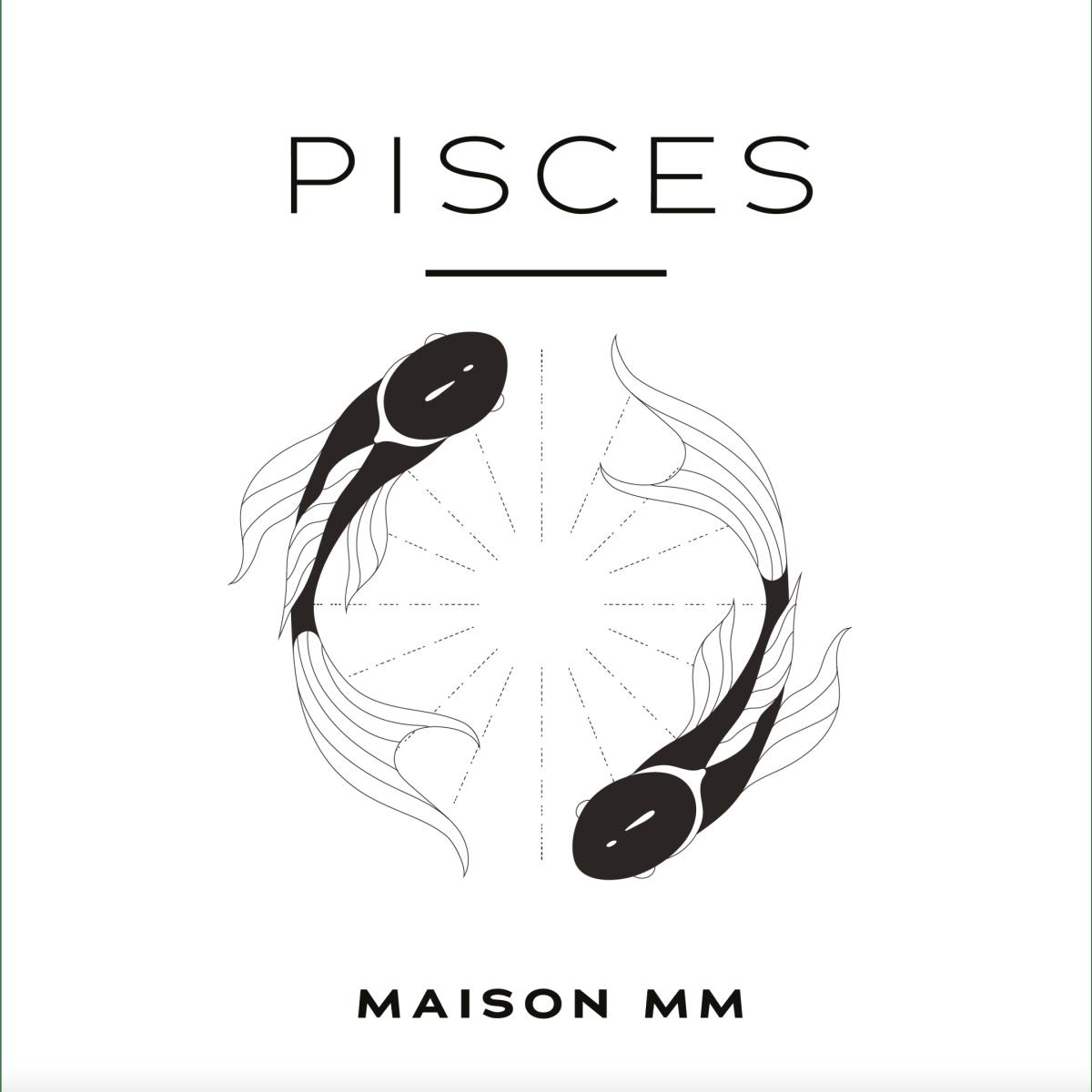 Maison Mm Zodiac Pisces Candle - Black One Size – image 5