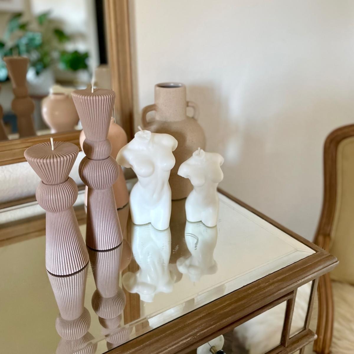 White Venus Candle - Large Neos Candlestudio – image 4