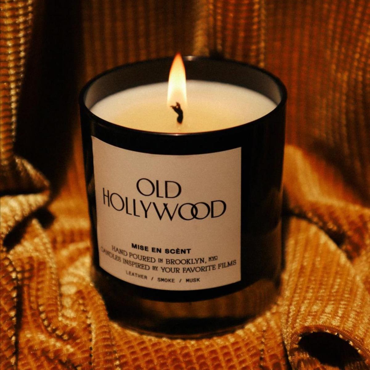 Black Old Hollywood Candle Mise En Scènt – image 2