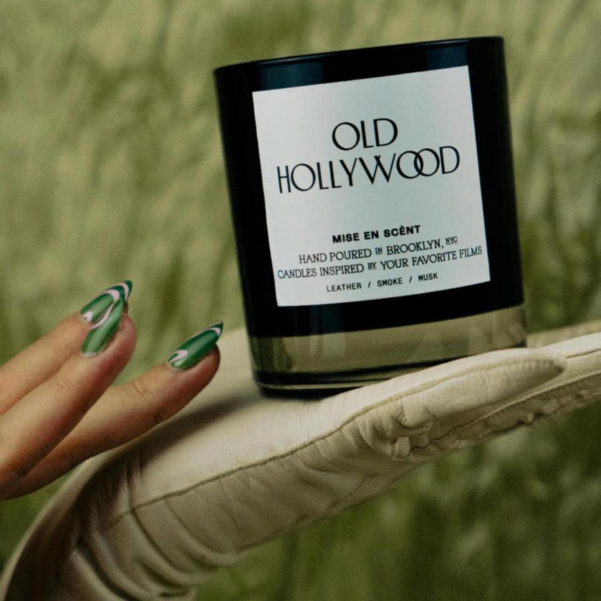 Black Old Hollywood Candle Mise En Scènt – image 3