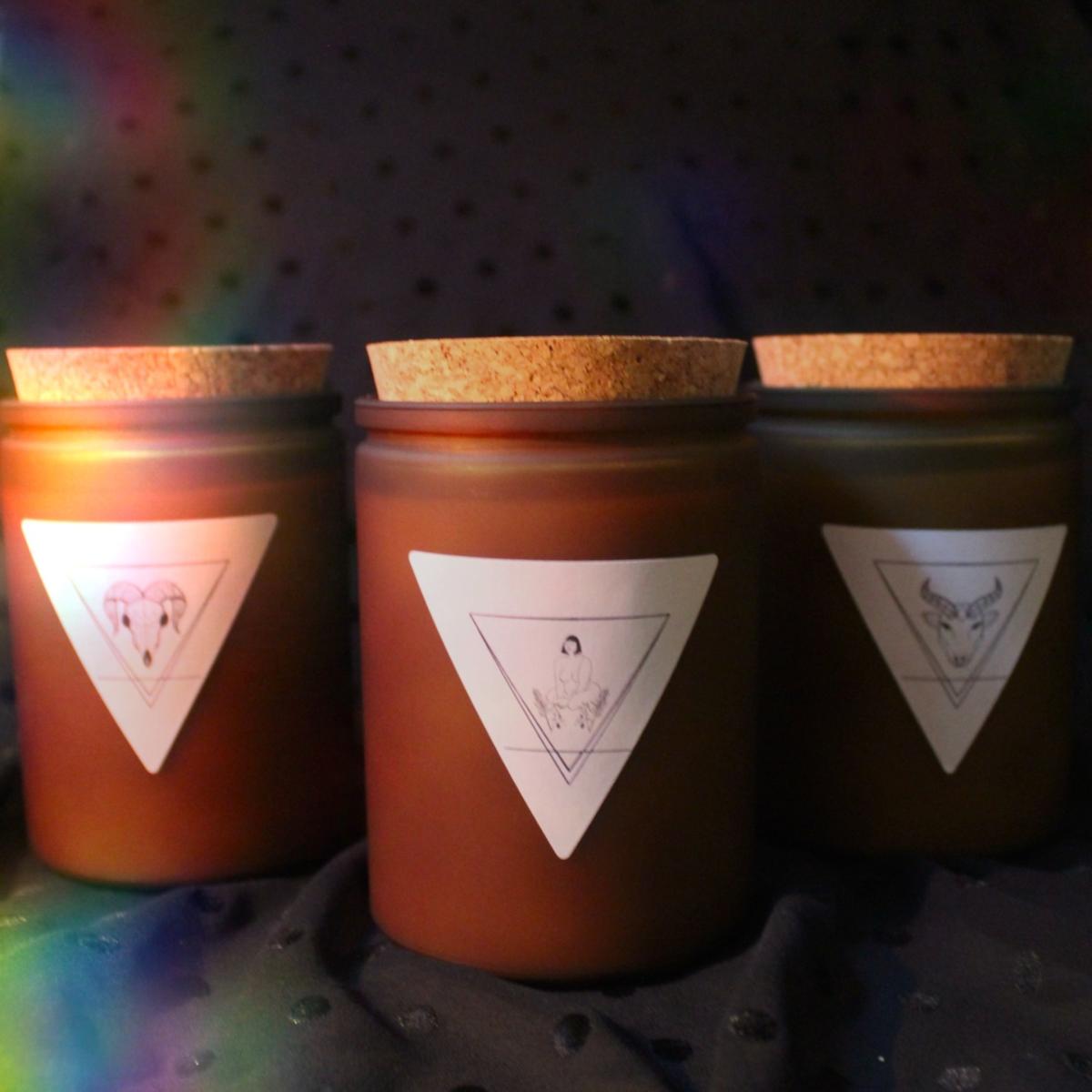 Brown Capricorn Candle That Witch Apothecary – image 3