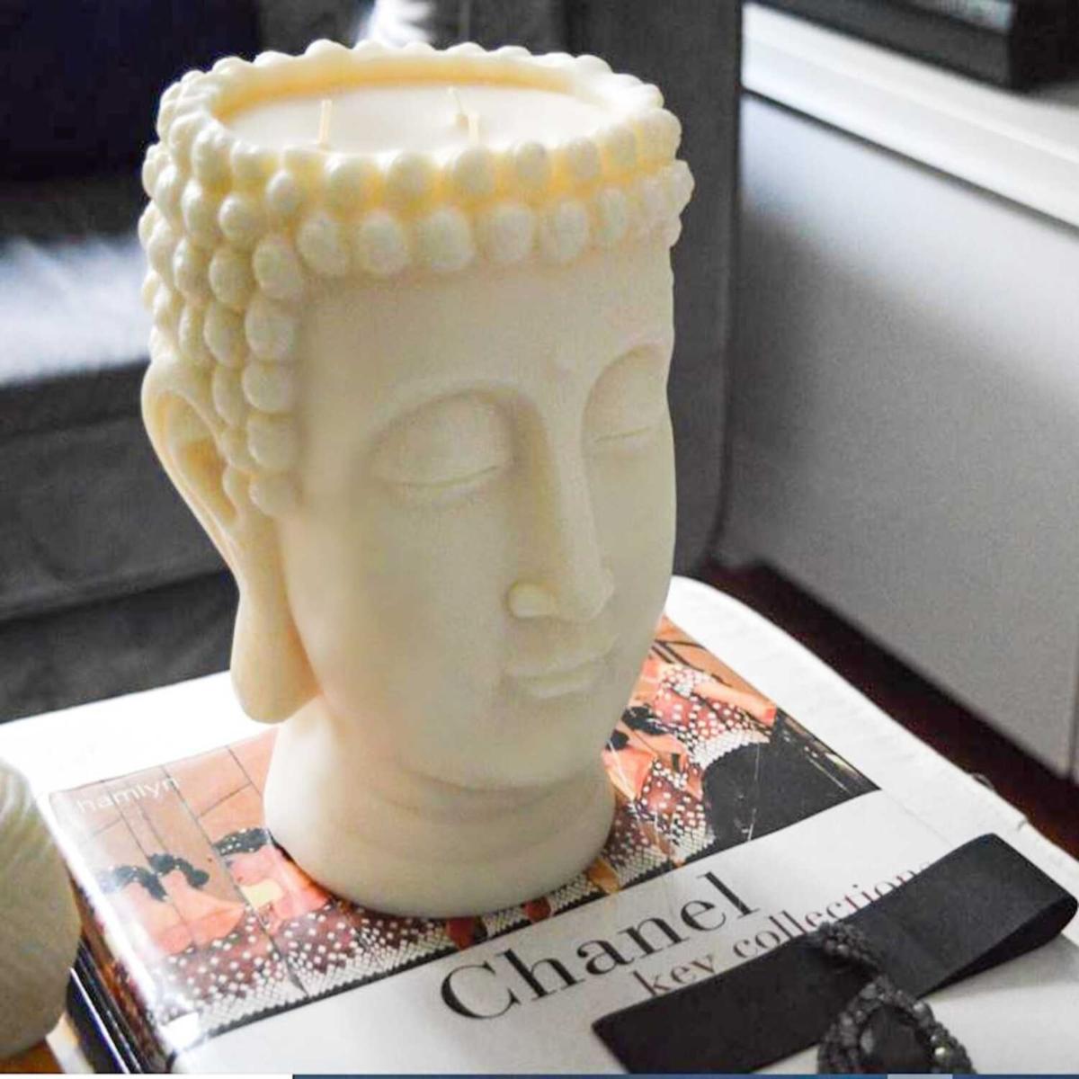 White Buddha Candle Secrete Obsession – image 2