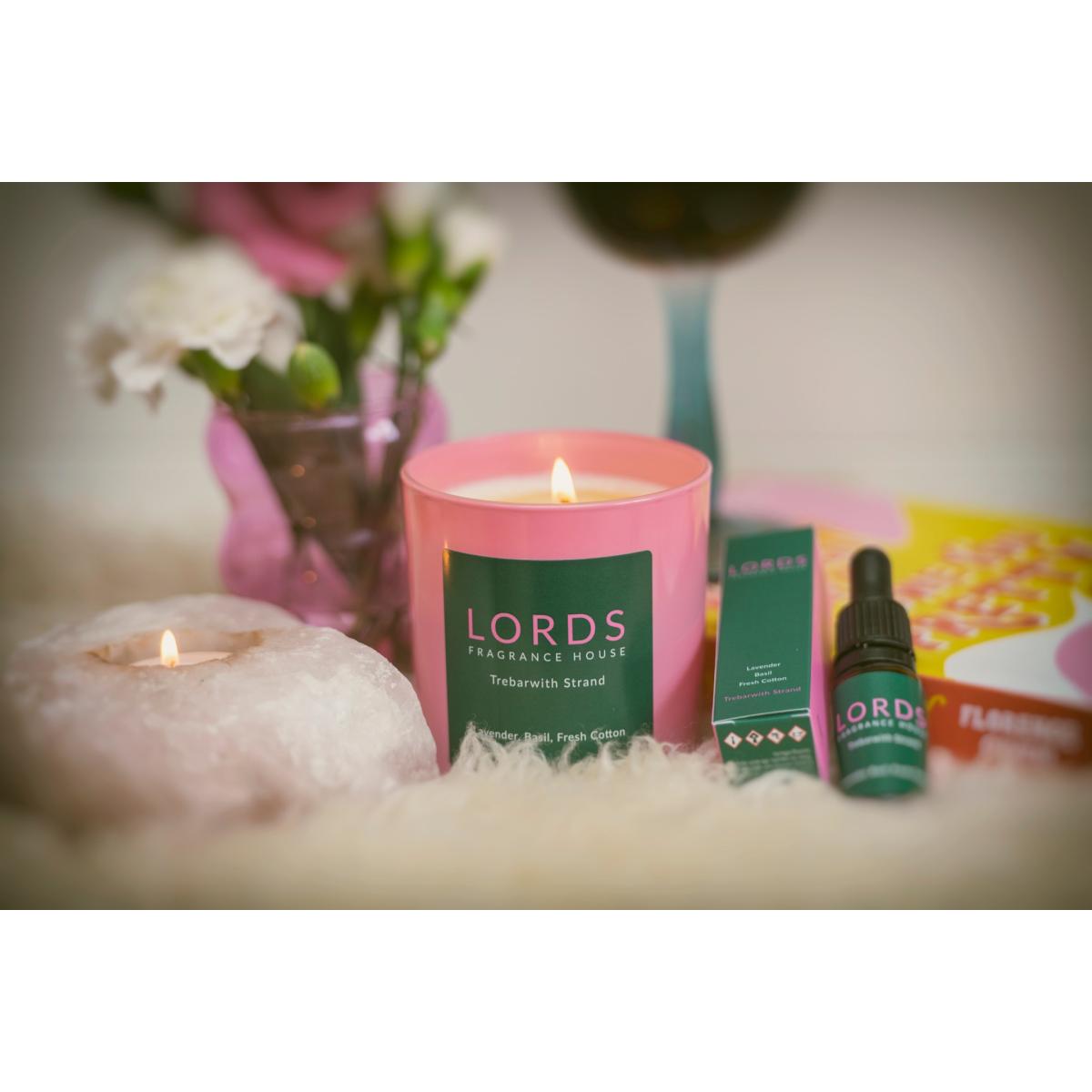 Green / Pink / Purple Trebarwith Strand Candle Lords Fragrance House – image 3
