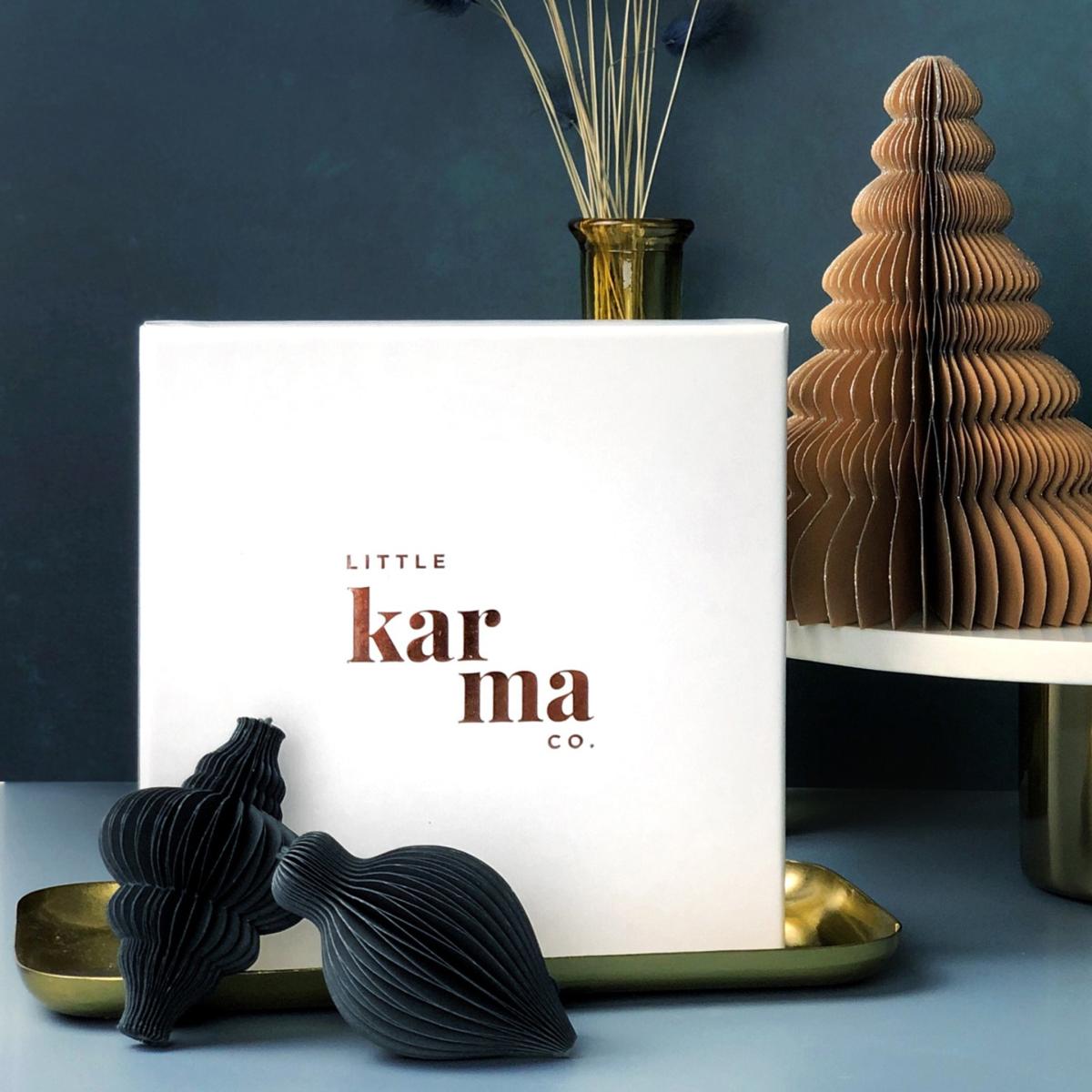 Pink / Purple / Blue Advent Scented Christmas Candle Gift Set Little Karma Co. Ltd – image 2