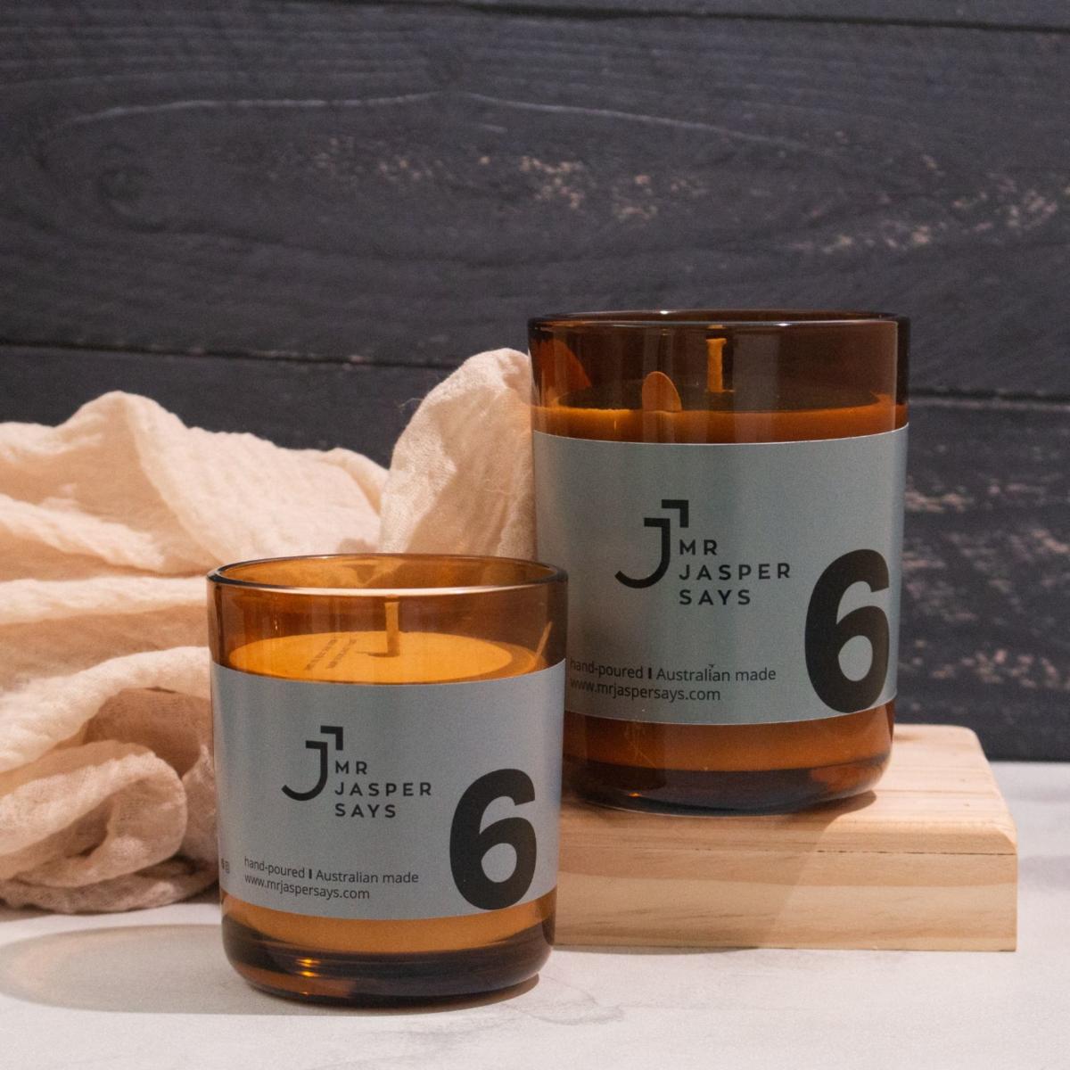 Brown The Surfer Kinda Guy Xl Candle Extra Large Mr Jasper Says – image 2