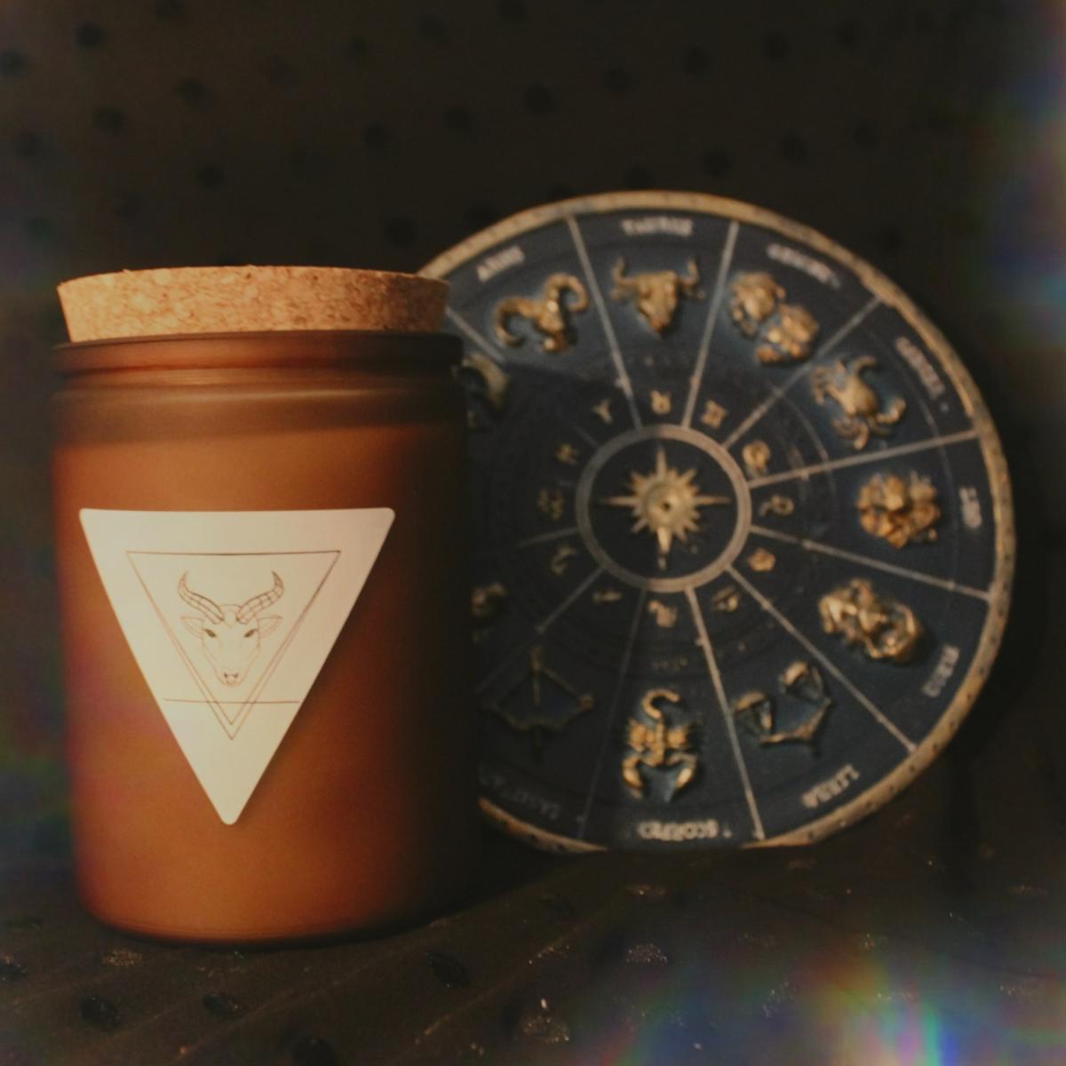 Brown Taurus Candle That Witch Apothecary – image 3