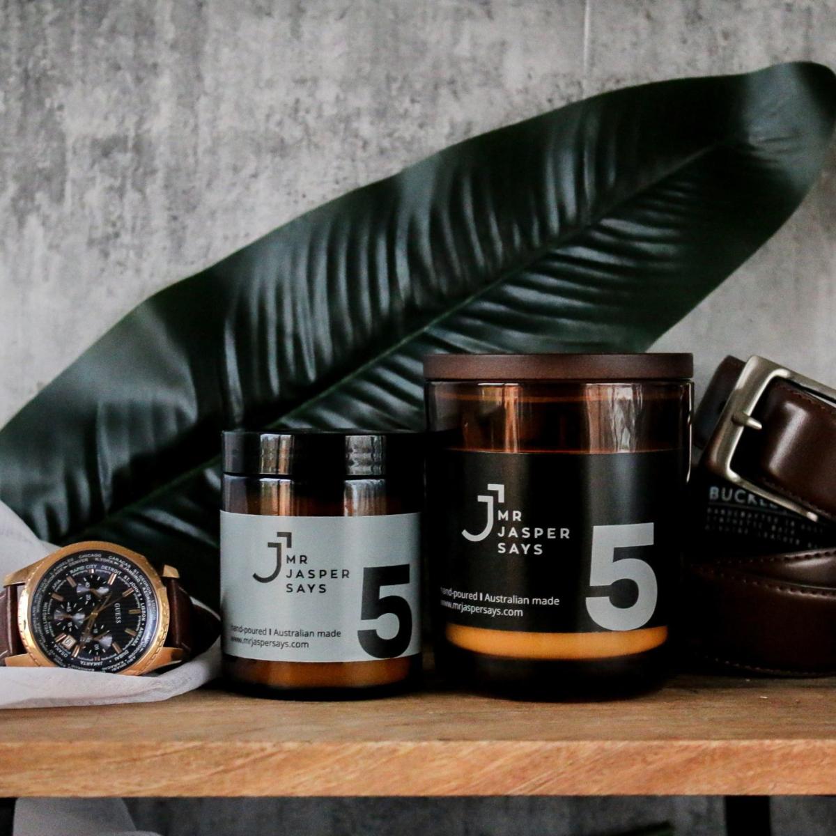 Brown The Suit Kinda Guy Xl Candle Mr Jasper Says – image 2
