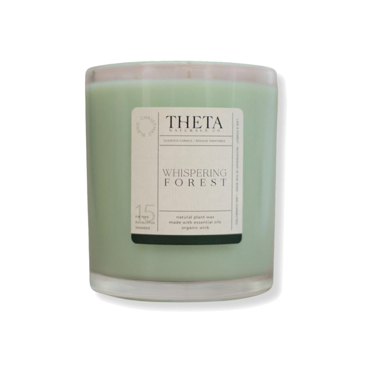 Neutrals Whispering Forest - Christmas Candle - 3 Wick Theta Naturals Co. – image 1
