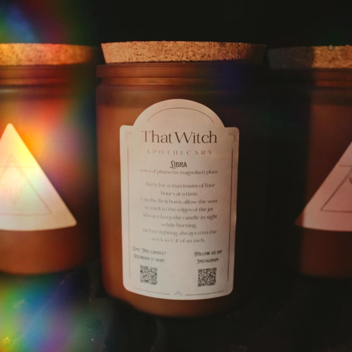 Brown Libra Candle That Witch Apothecary – image 2