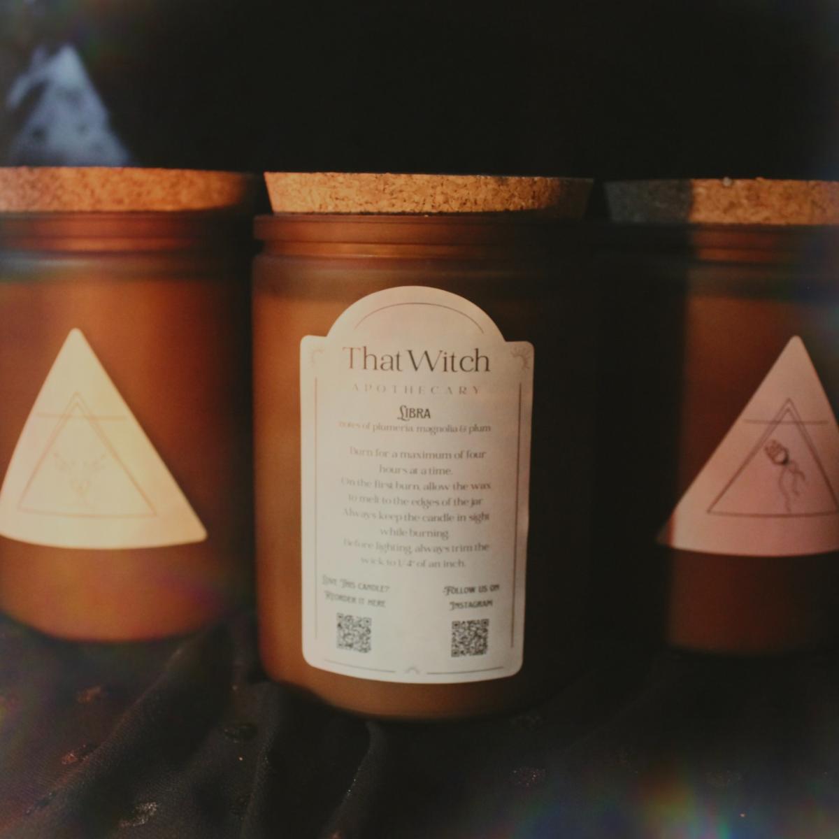 Brown Libra Candle That Witch Apothecary – image 3