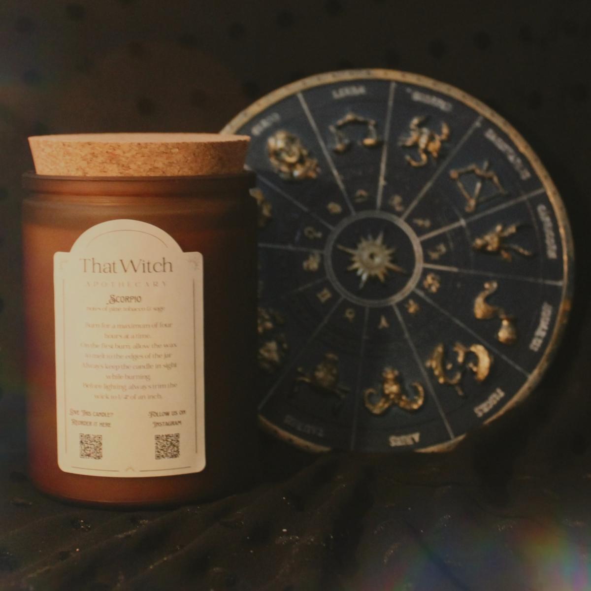 Brown Scorpio Candle That Witch Apothecary – image 3