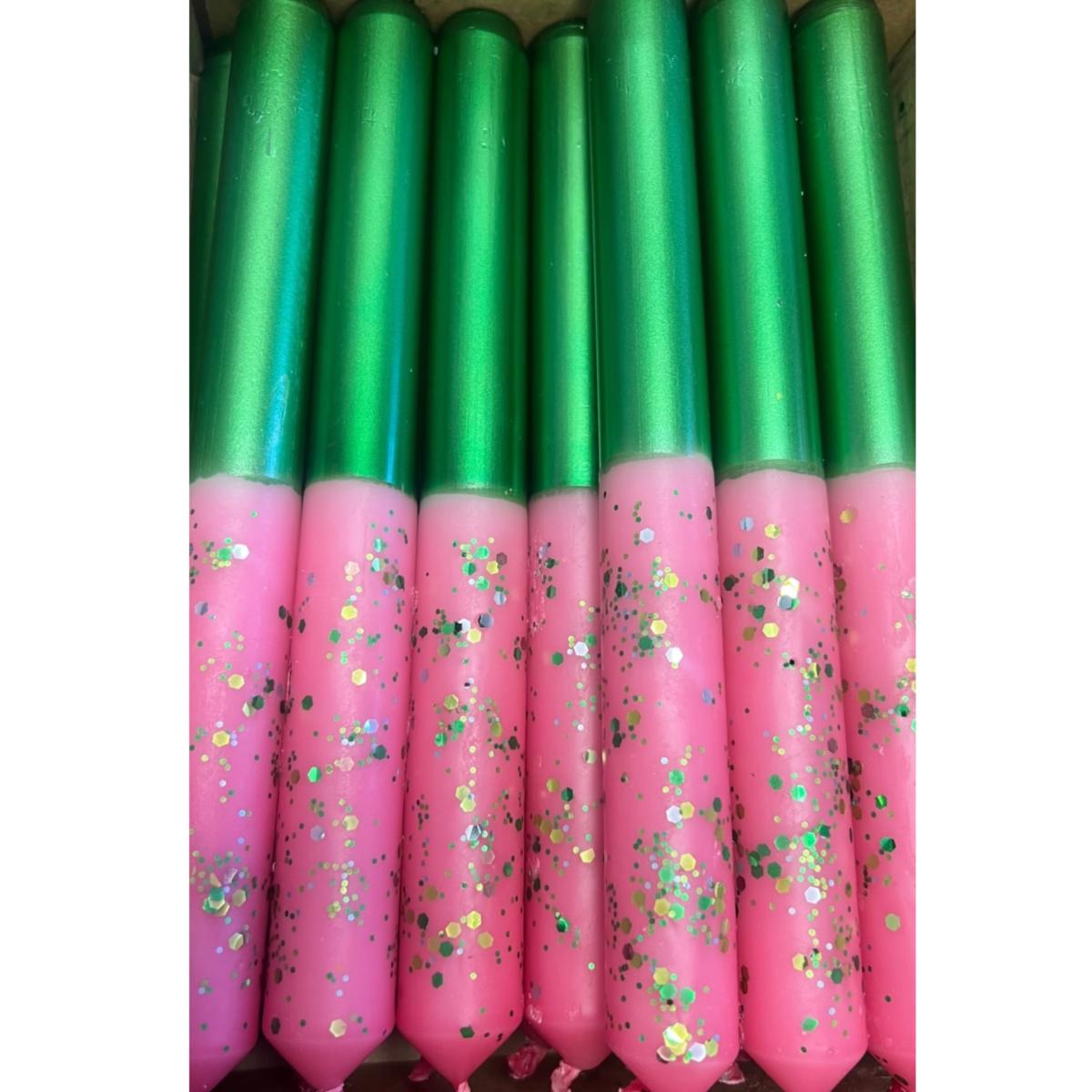 Green / Pink / Purple Yala Hand Dipped Tapered Candles Lords Fragrance House – image 4