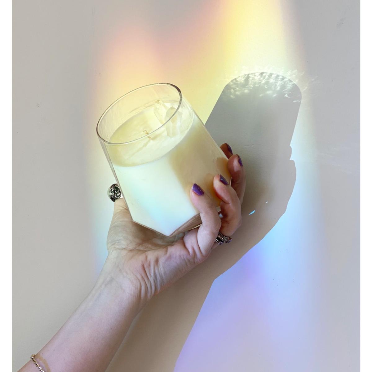 Clear Quartz Revival - Crystal Candle One Size Greatfool – image 6