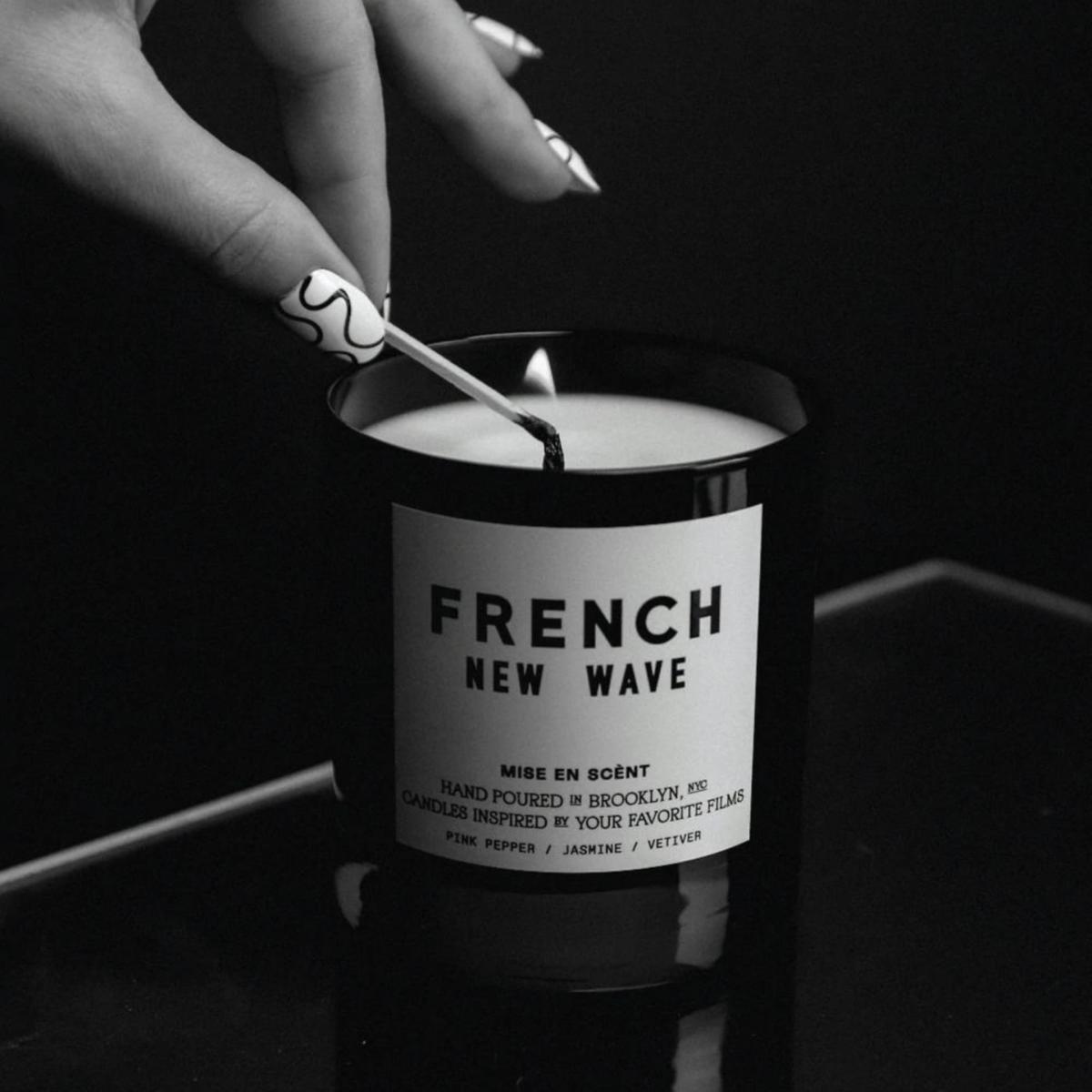 Black French New Wave Candle Mise En Scènt – image 3
