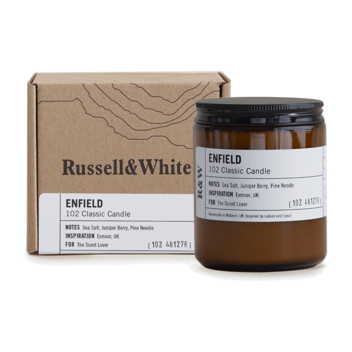 Enfield - Sea Salt, Juniper Berry + Pine Candle One Size Russell & White – image 1