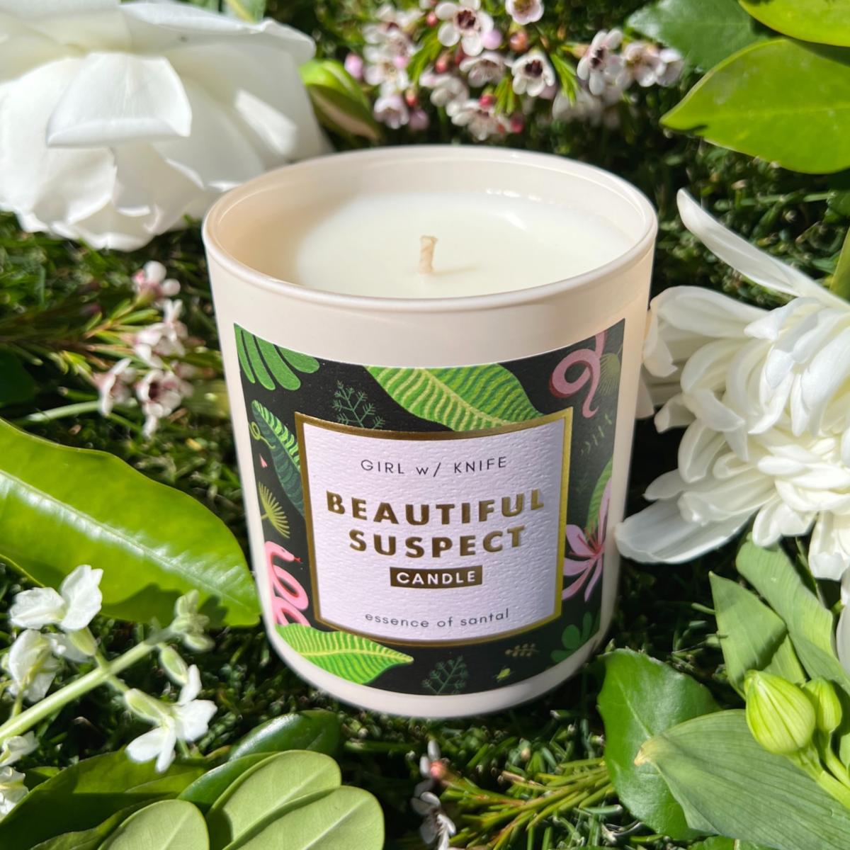 Beautiful Suspect Candle - Essence Of Santal Girl W/ Knife – image 6