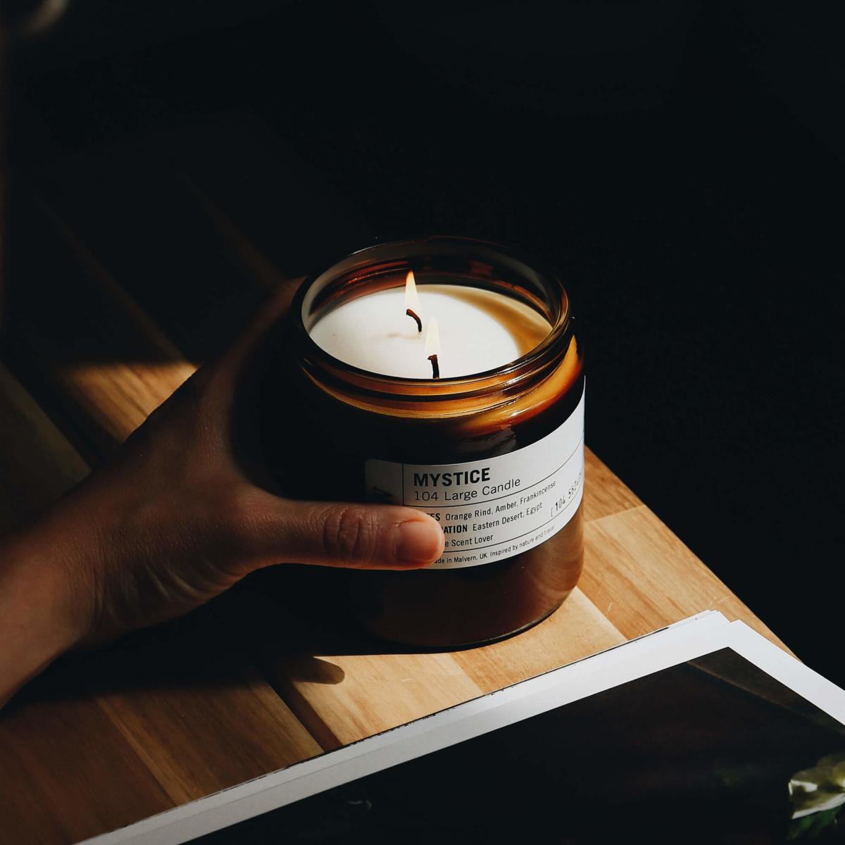 Mystice - Orange, Amber + Frankincense Large Candle One Size Russell & White – image 3