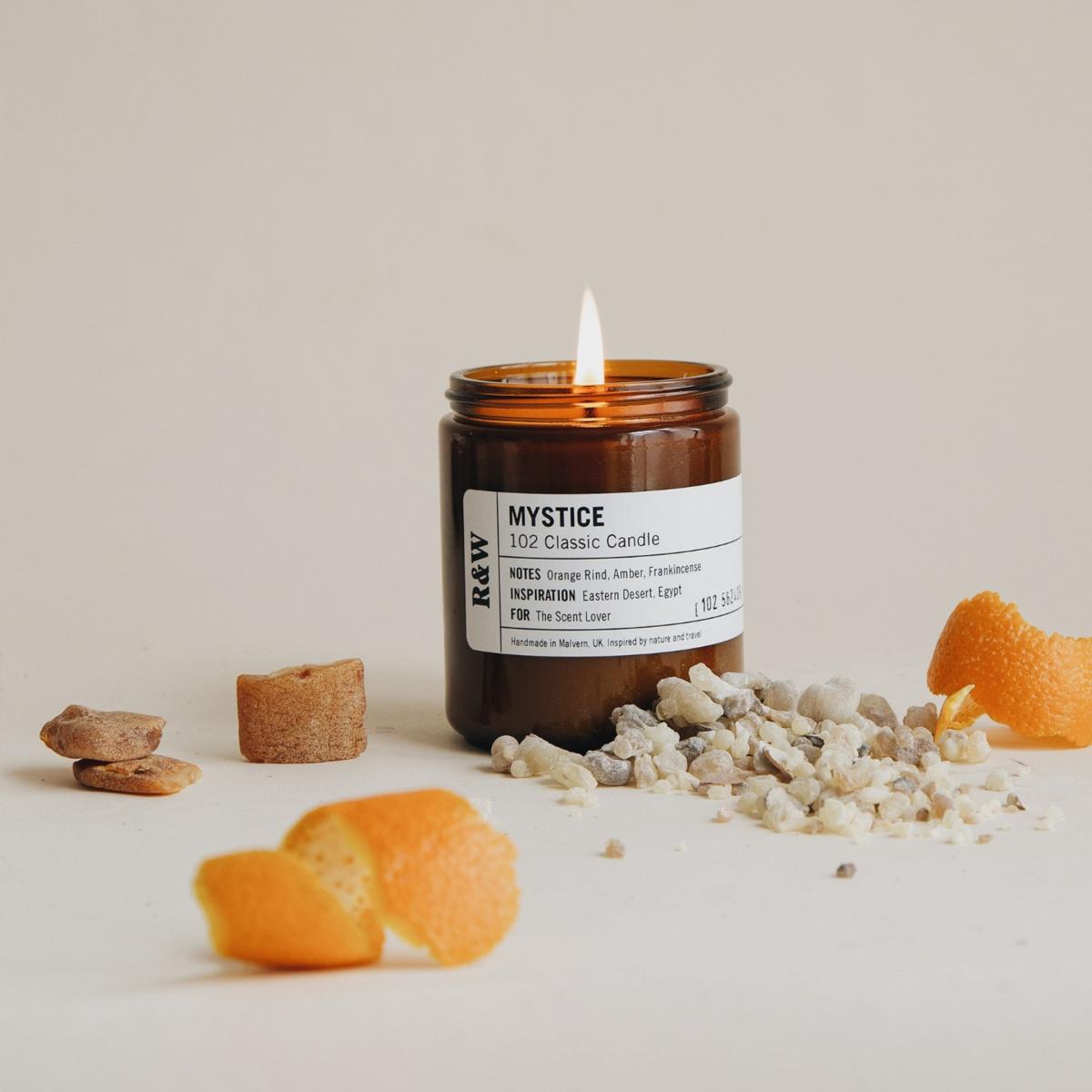 Mystice - Orange, Amber + Frankincense Large Candle One Size Russell & White – image 4