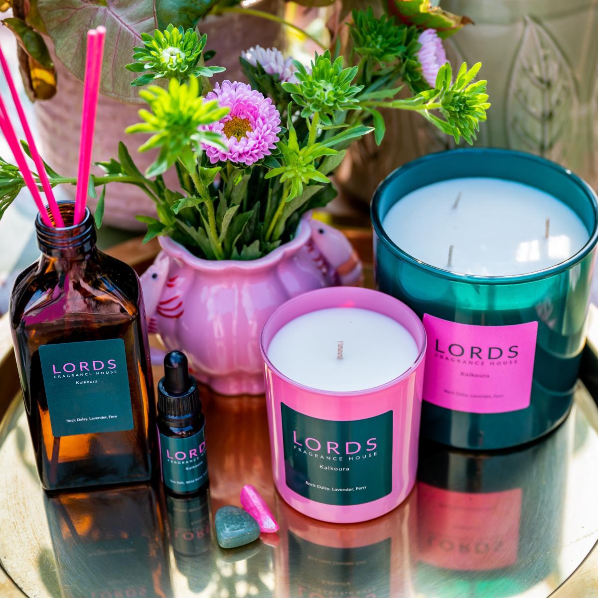 Green / Pink / Purple Kaikoura Candle Lords Fragrance House – image 3