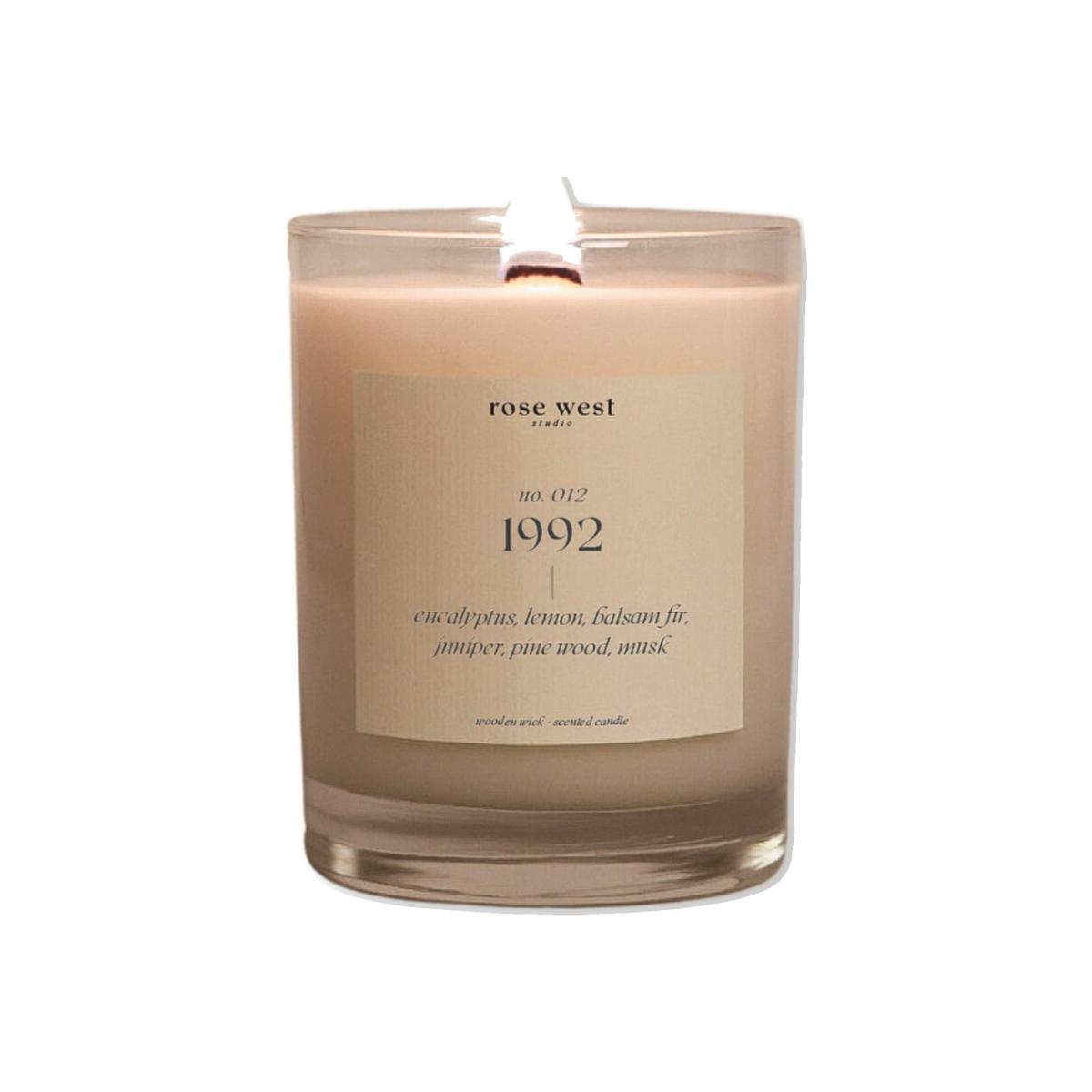 Neutrals Ninety-Two Signature Candle Rose West Studio