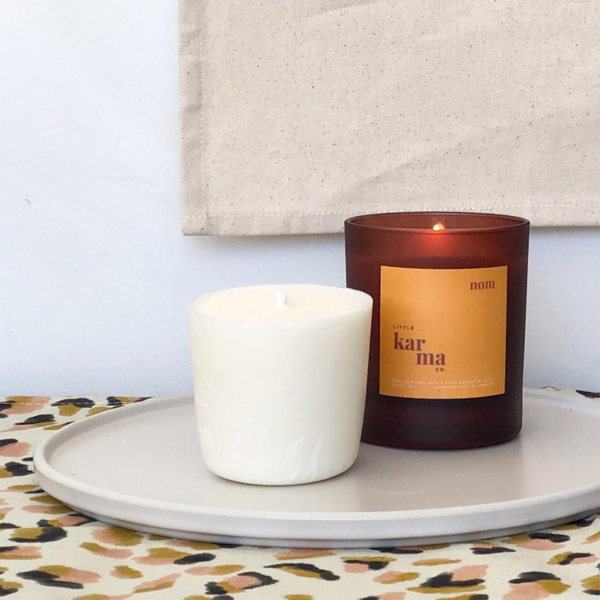 White Nom - Midi Candle Refill Little Karma Co. Ltd – image 3