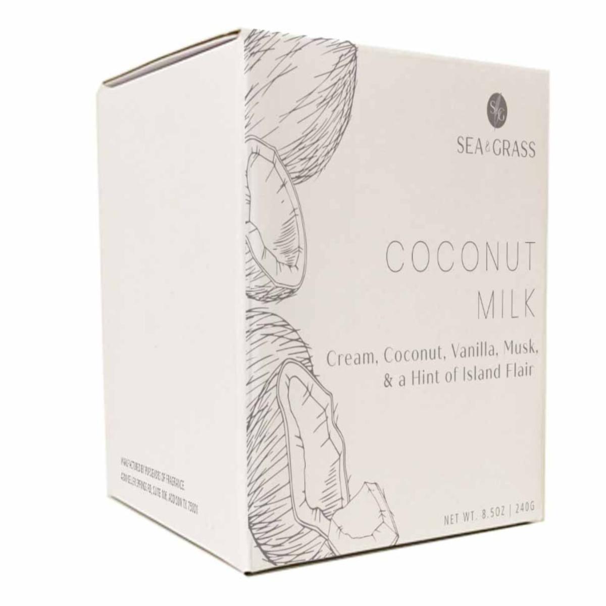 Neutrals Coconut Milk Candle To Cocktail One Size Sea & Grass – image 3