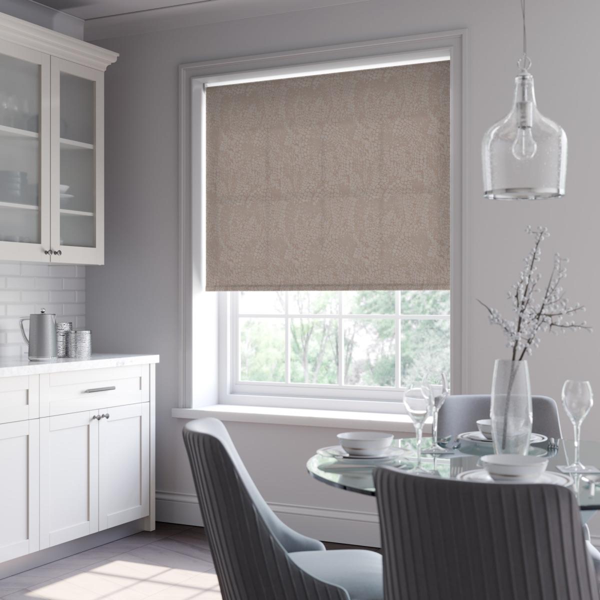 Riva Daylight Made to Measure Roller Blind Riva Mushroom – image 3