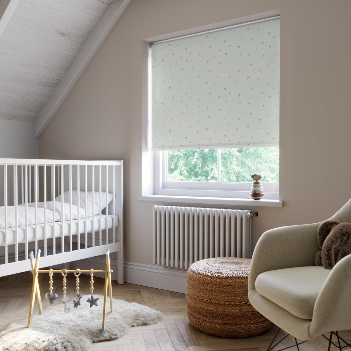 Starry Night Blackout Made to Measure Roller Blind Starry Nights Beige – image 3
