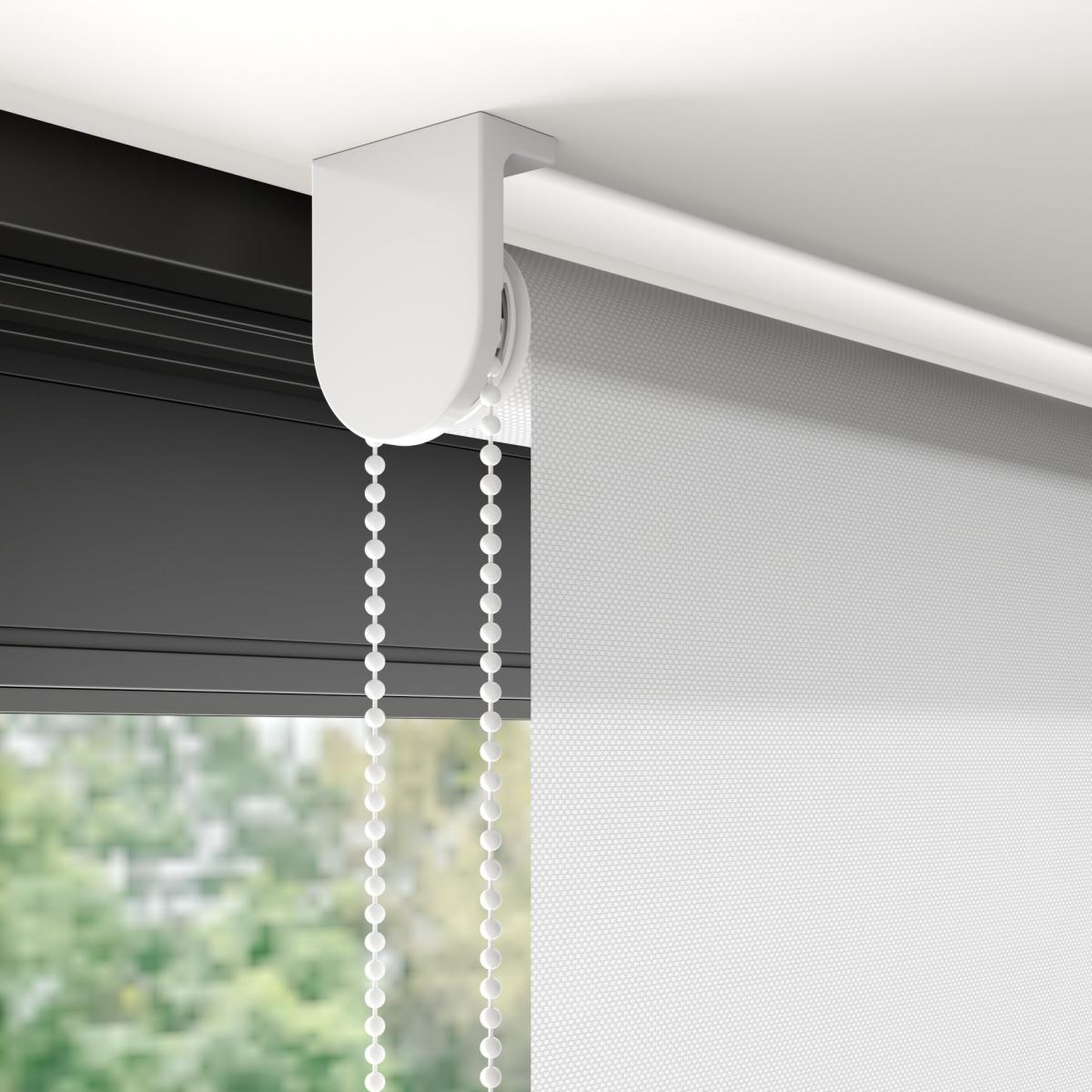 Perspective Daylight Made to Measure Flame Retardant Roller Blind Perspective Arctic White – image 5