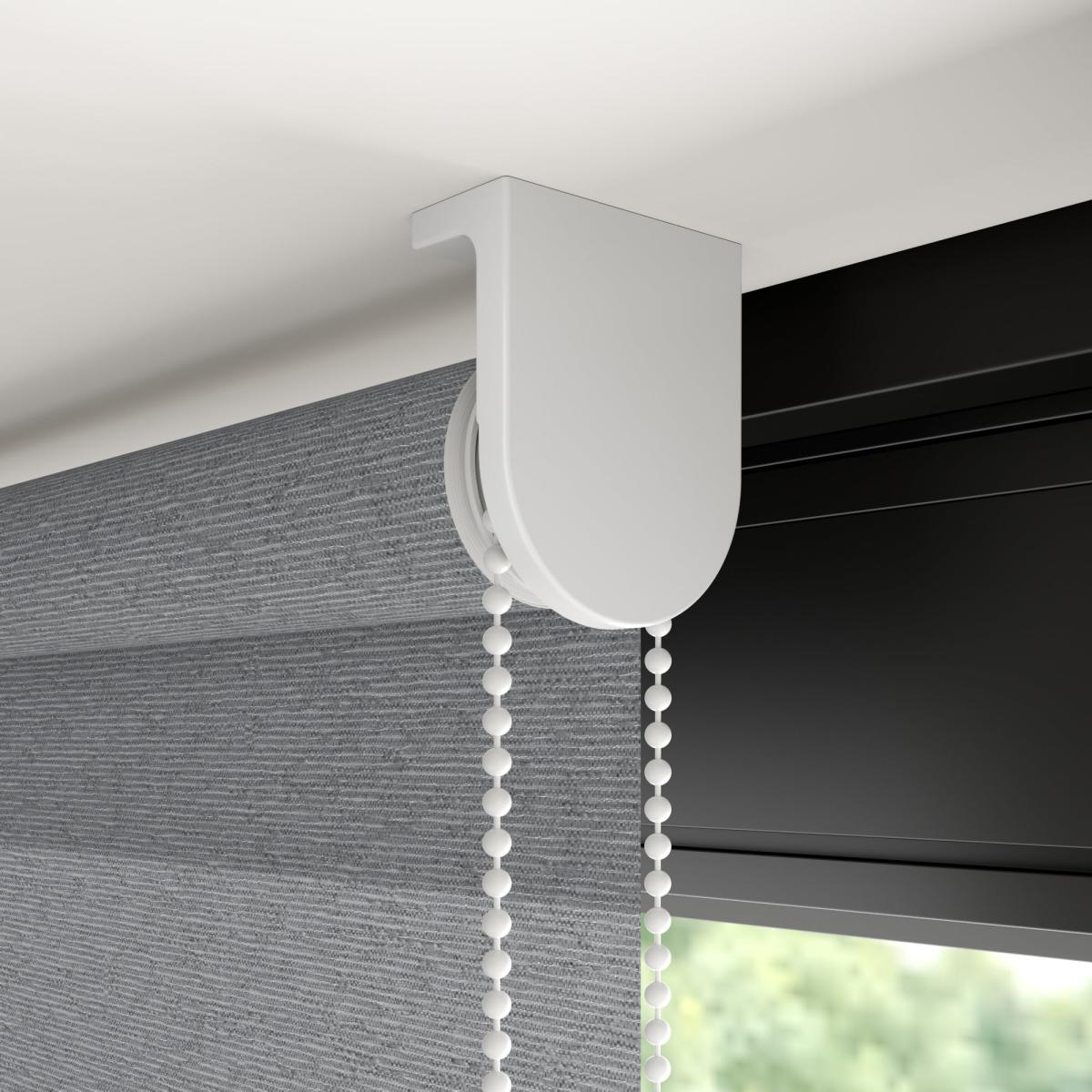 Tundra Daylight Made to Measure Roller Blind Tundra Grey Marl – image 4
