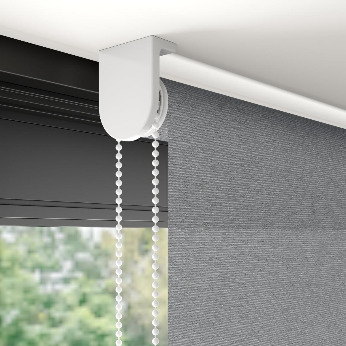 Tundra Daylight Made to Measure Roller Blind Tundra Grey Marl – image 5