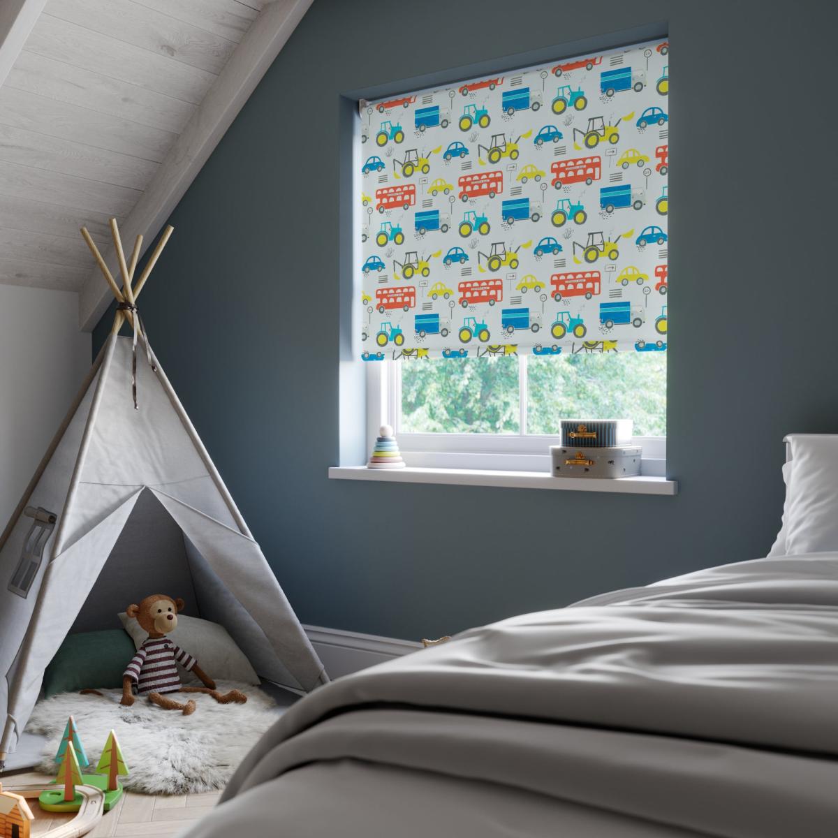 Cars Blackout Made to Measure Roller Blind MultiColoured – image 3