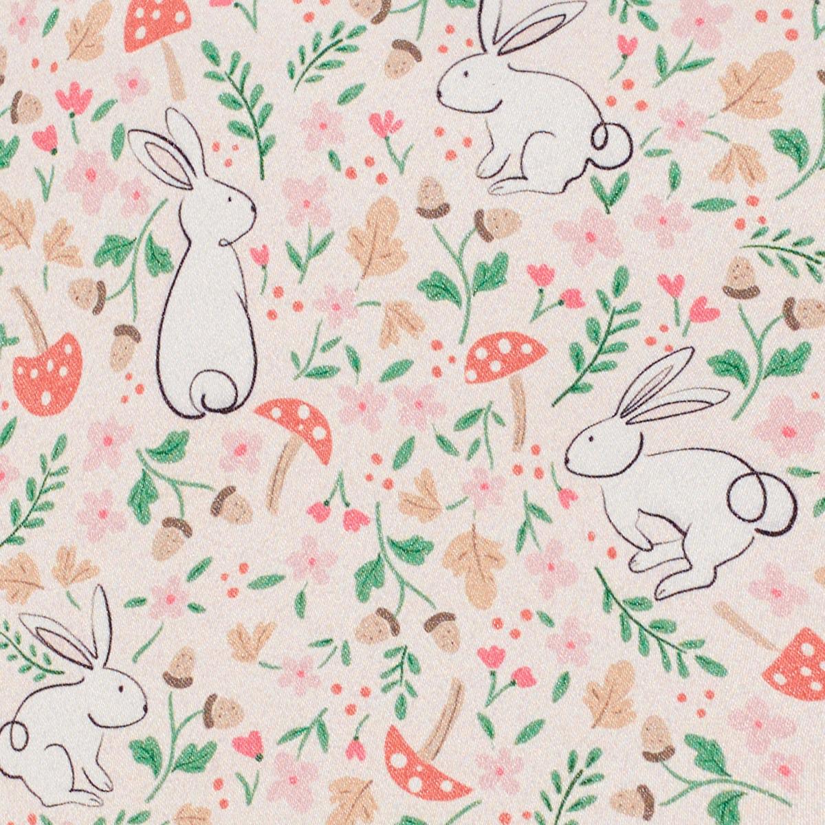 Peek-a-Boo Bunnies Blackout Made to Measure Roller Blinds Peekaboo Bunnies Pink – image 2