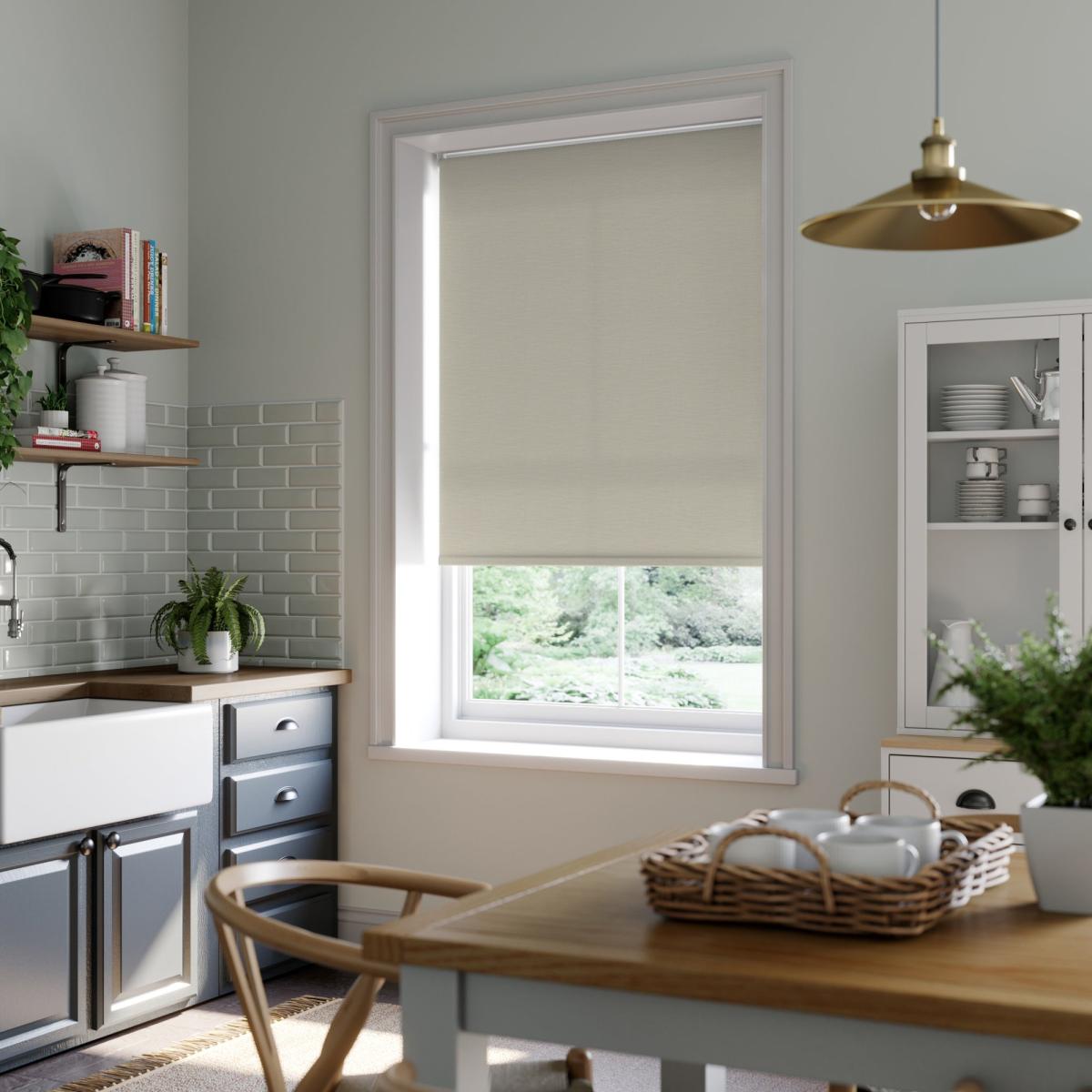 Cameo Made to Measure Daylight Roller Blind Cameo Linen – image 3